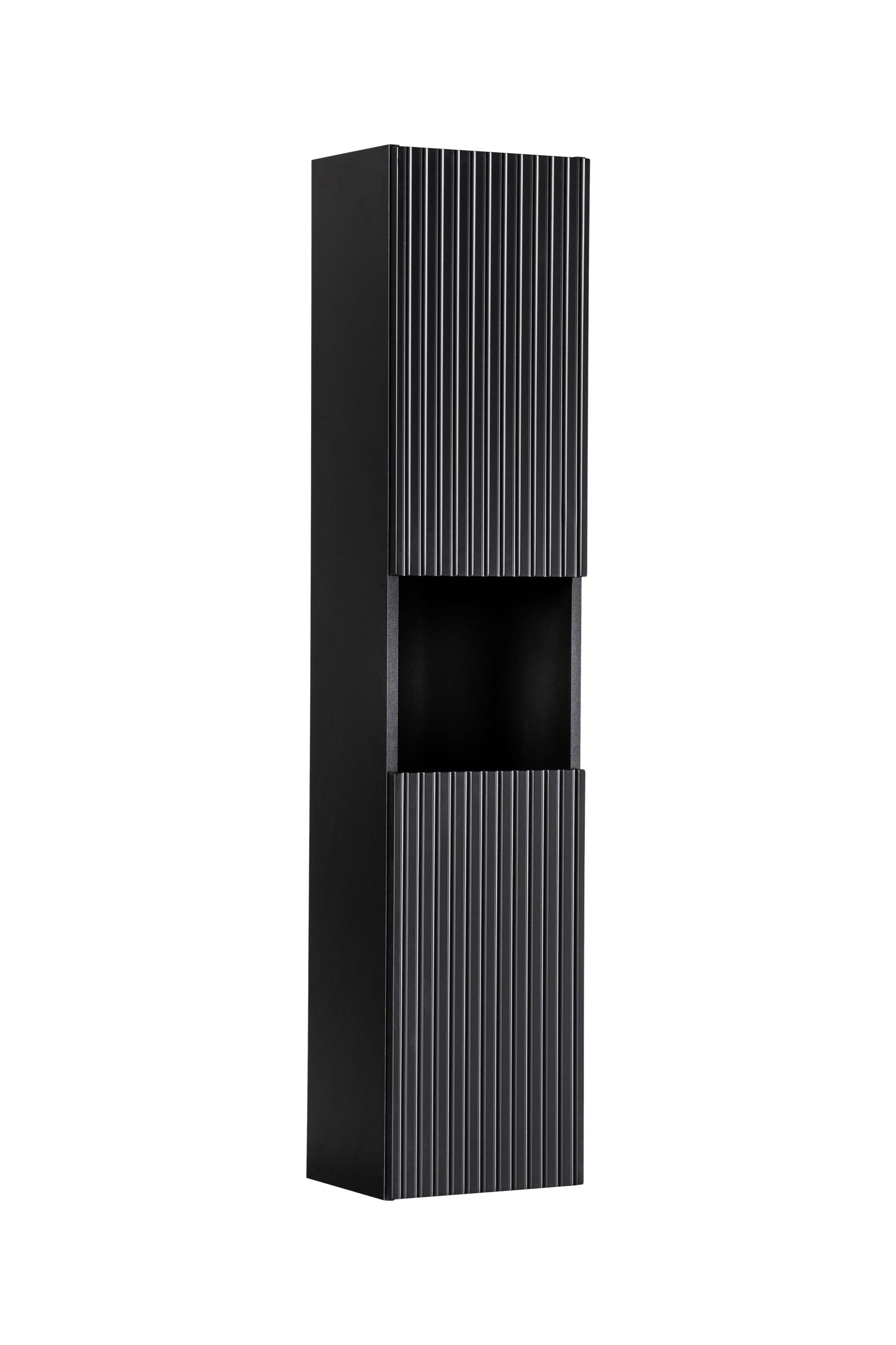 Nova Black 120CM Badezimmer-Set mit Hochschrank SET-NOB B OAK UN BEYOND 5 WH