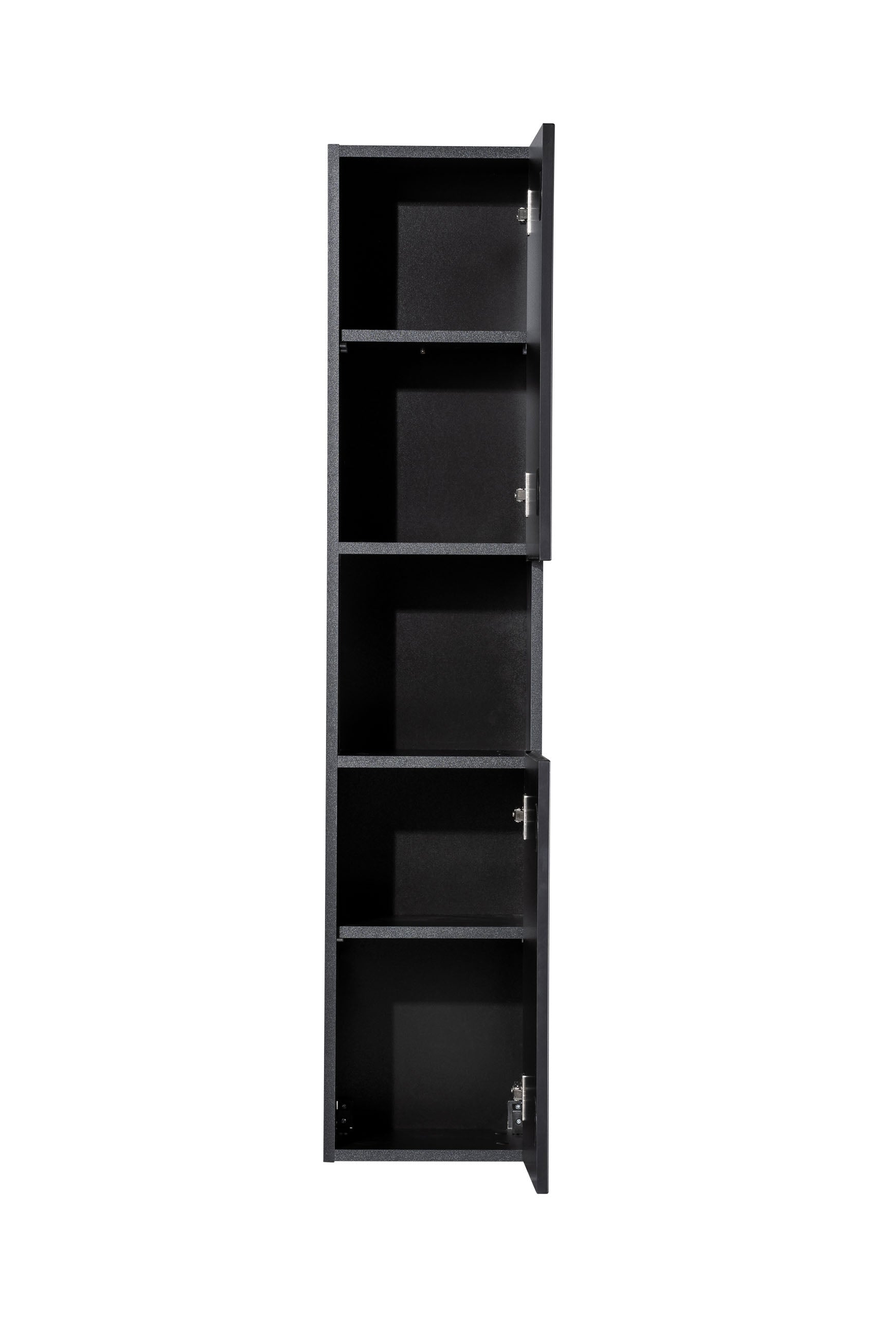 Nova Black 120CM Badezimmer-Set mit Hochschrank SET-NOB B OAK UN BEYOND 5 WH