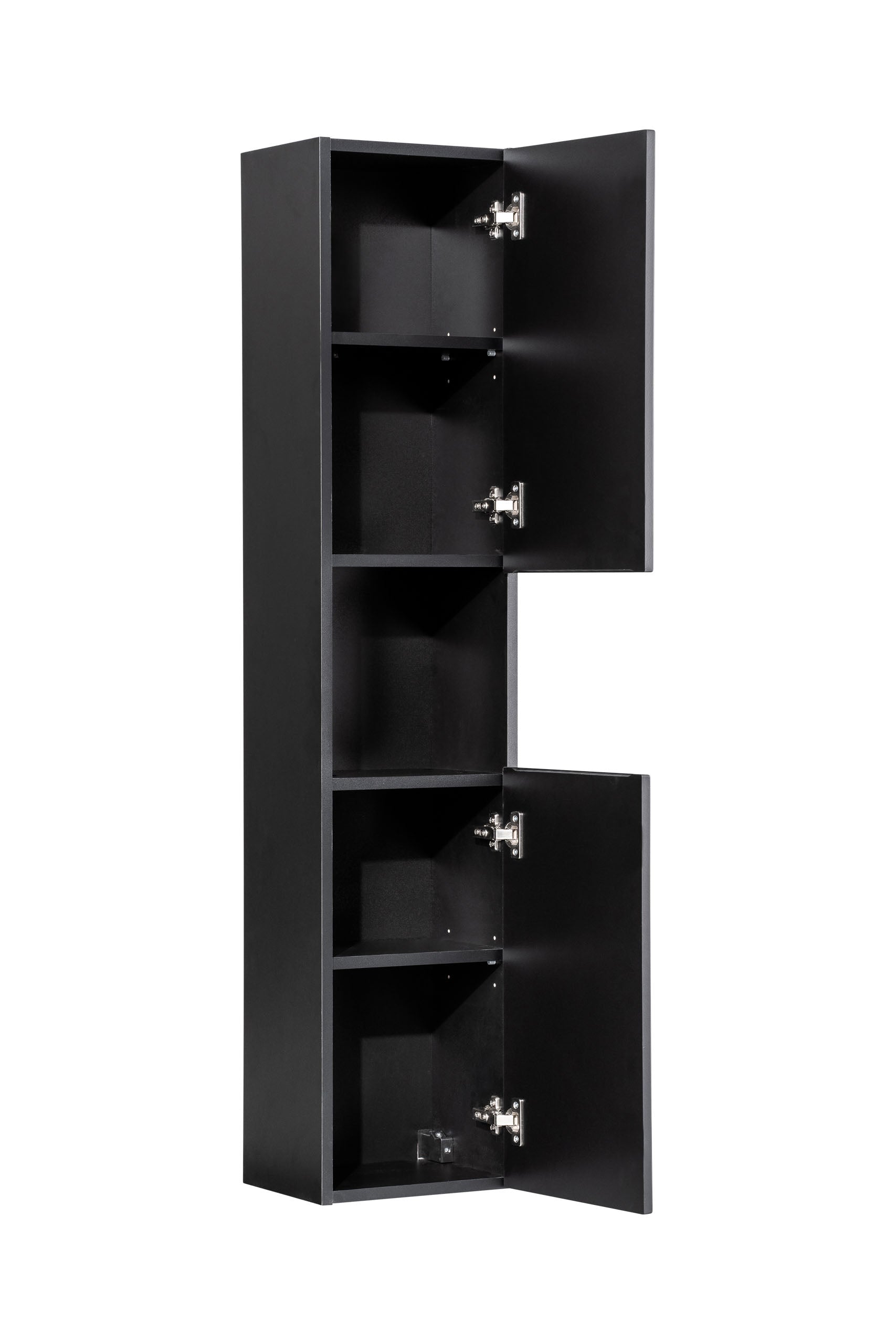 Nova Black 140CM Badezimmer-Set mit Hochschrank SET-NOB B OAK UN BEYOND 5 WH