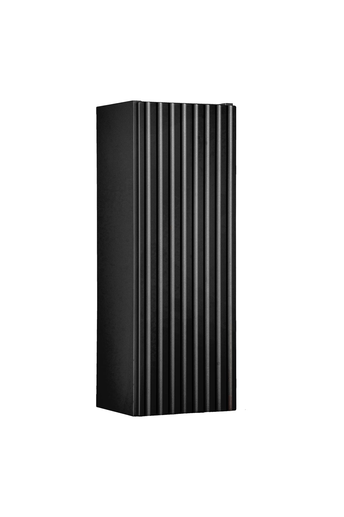 Nova Hochschrank 1-türig – Schwarz Matt, 20 cm