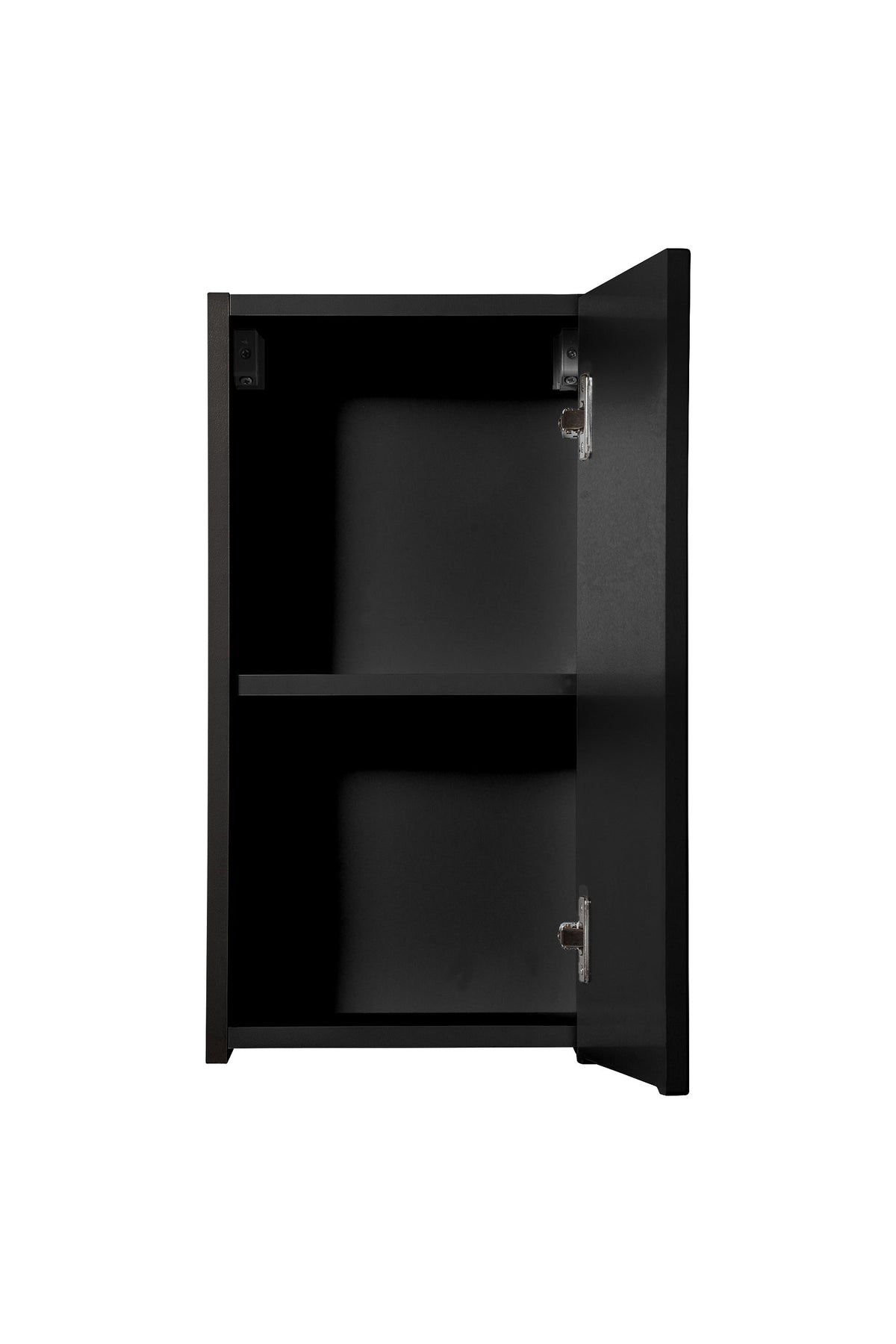 Nova Black Oberschrank 1 Tür – Schwarz Matt, 30 cm