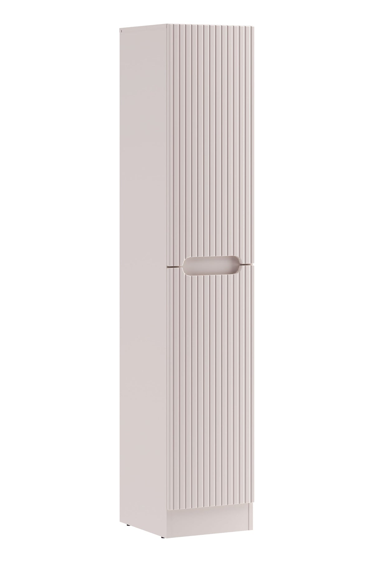 Nova Hochschrank mit Wäschekorb Cashmere – Cashmere Matt, 35 cm