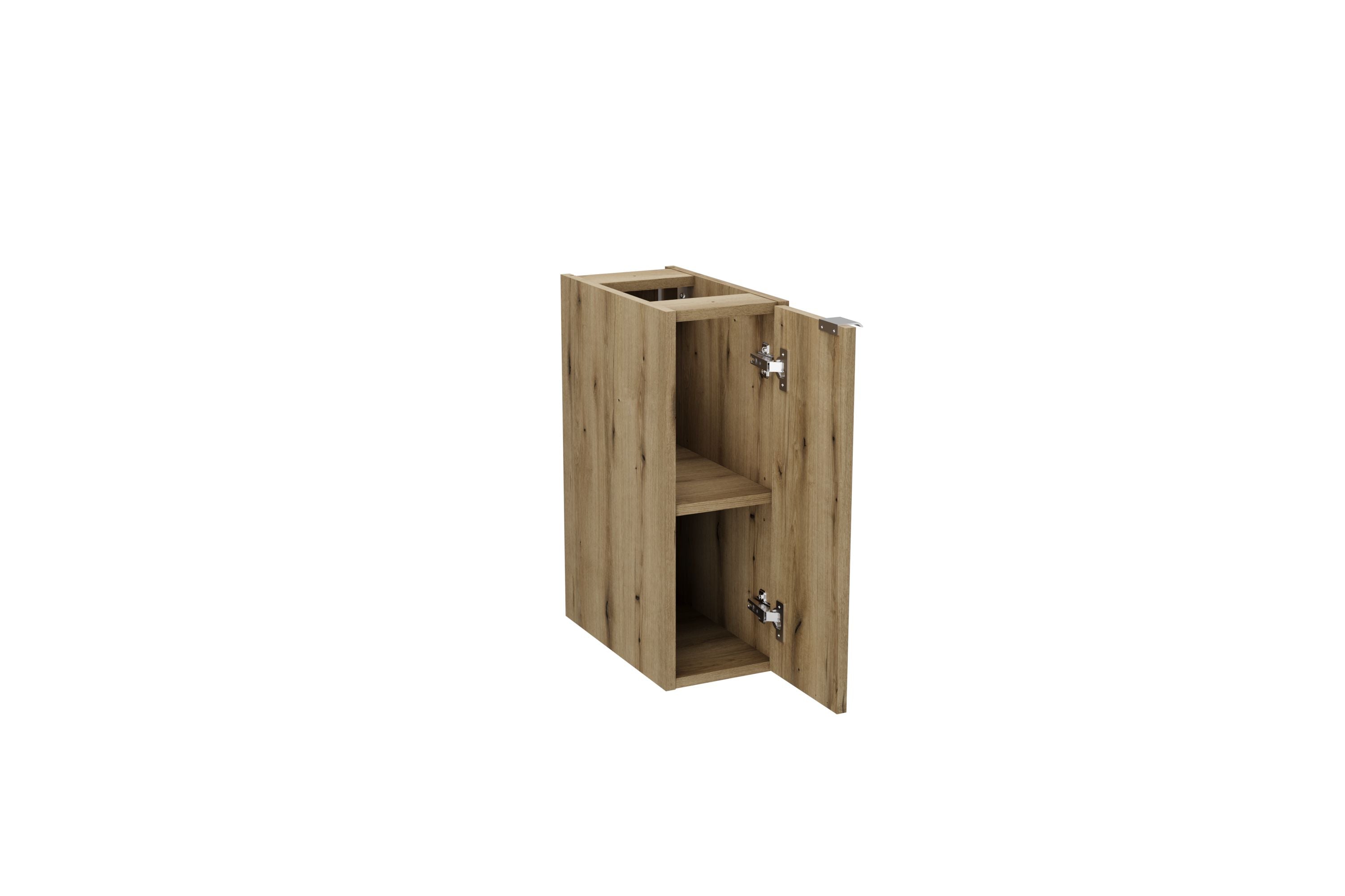 Nova Black 140CM Badezimmer-Set mit Hochschrank SET-NOB B OAK UN BEYOND 5 WH