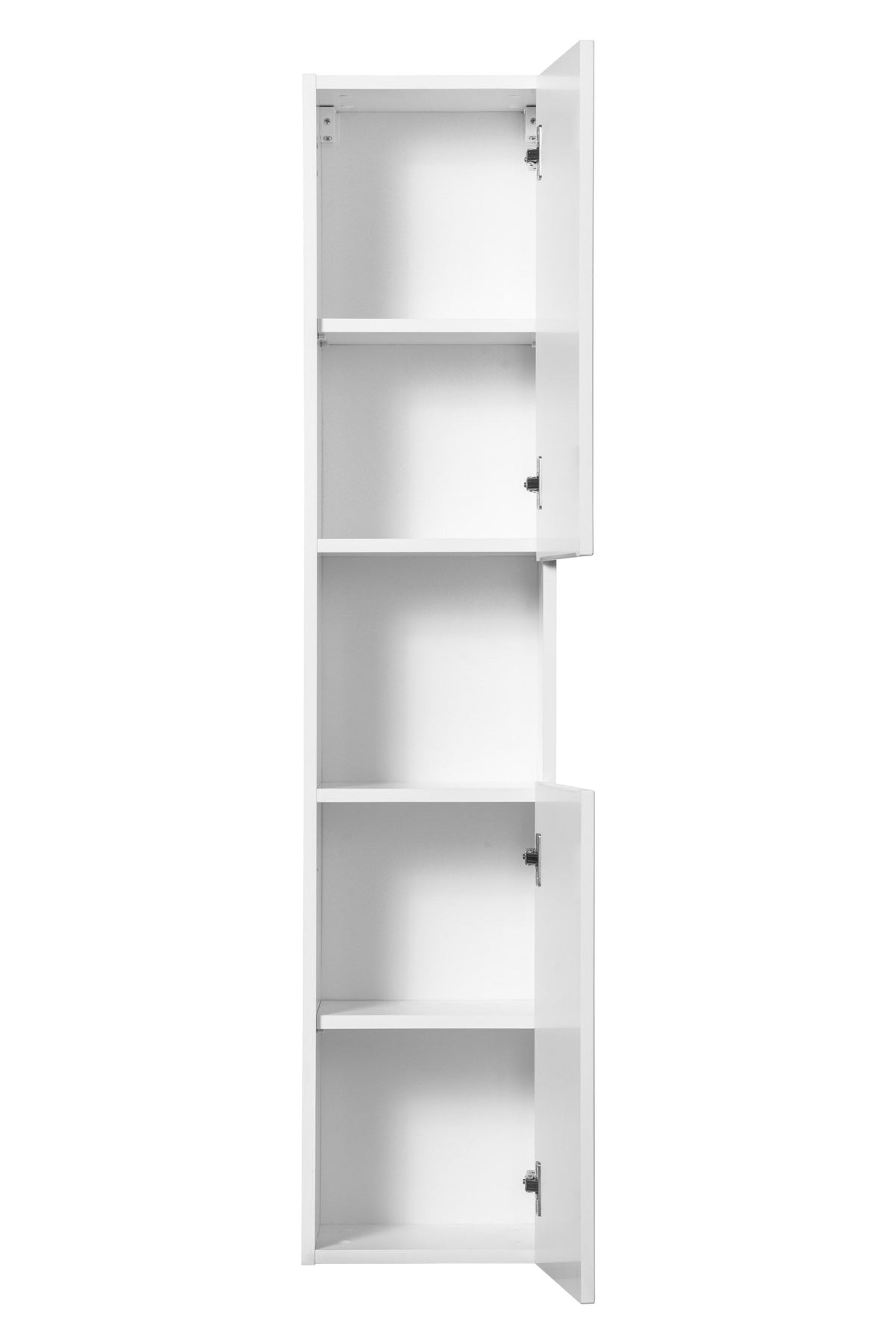 Nova Weißer Hochschrank 2 Türen – Weiß Matt, 30 cm