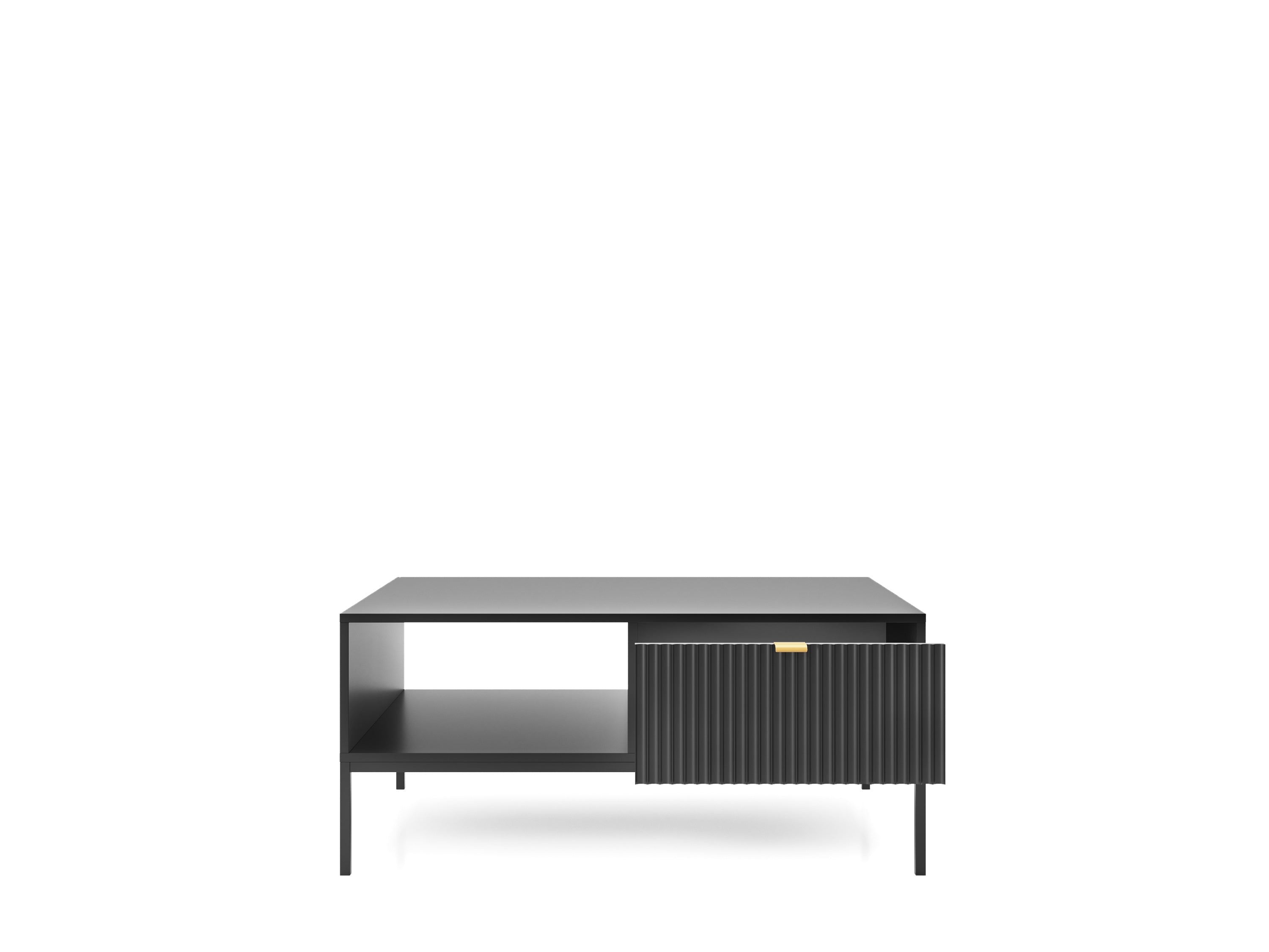 Nova Couchtisch Schwarz - Modernes Design und praktische Funktionalität