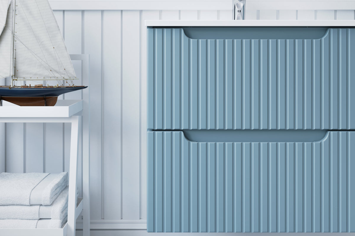 Nova Denim Badmöbel-Set 60 / 100 / 140 cm – Stellen Sie Ihr Bad zusammen