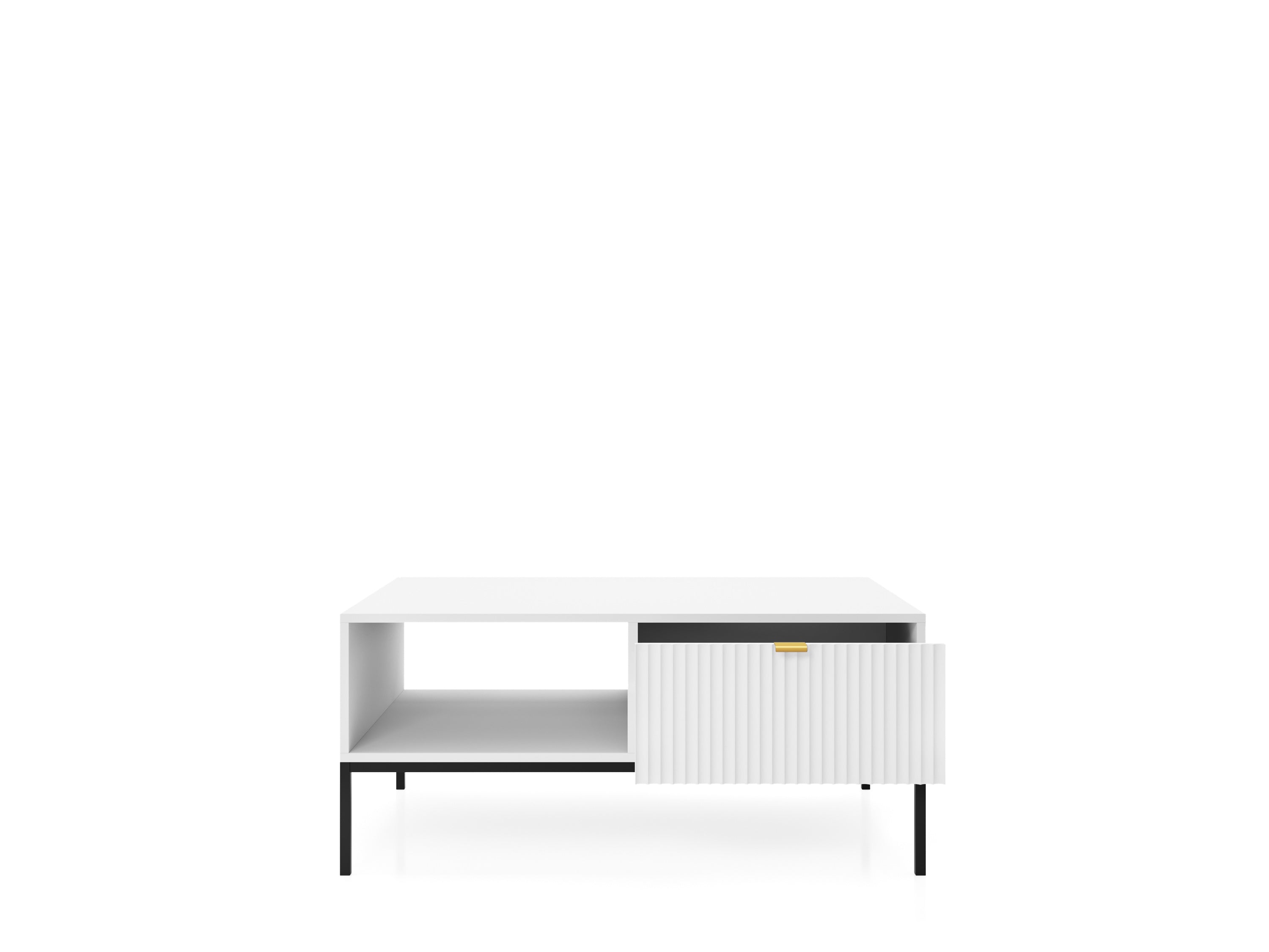 Couchtisch Nova Weiß – Modernes Design und praktische Funktionalität