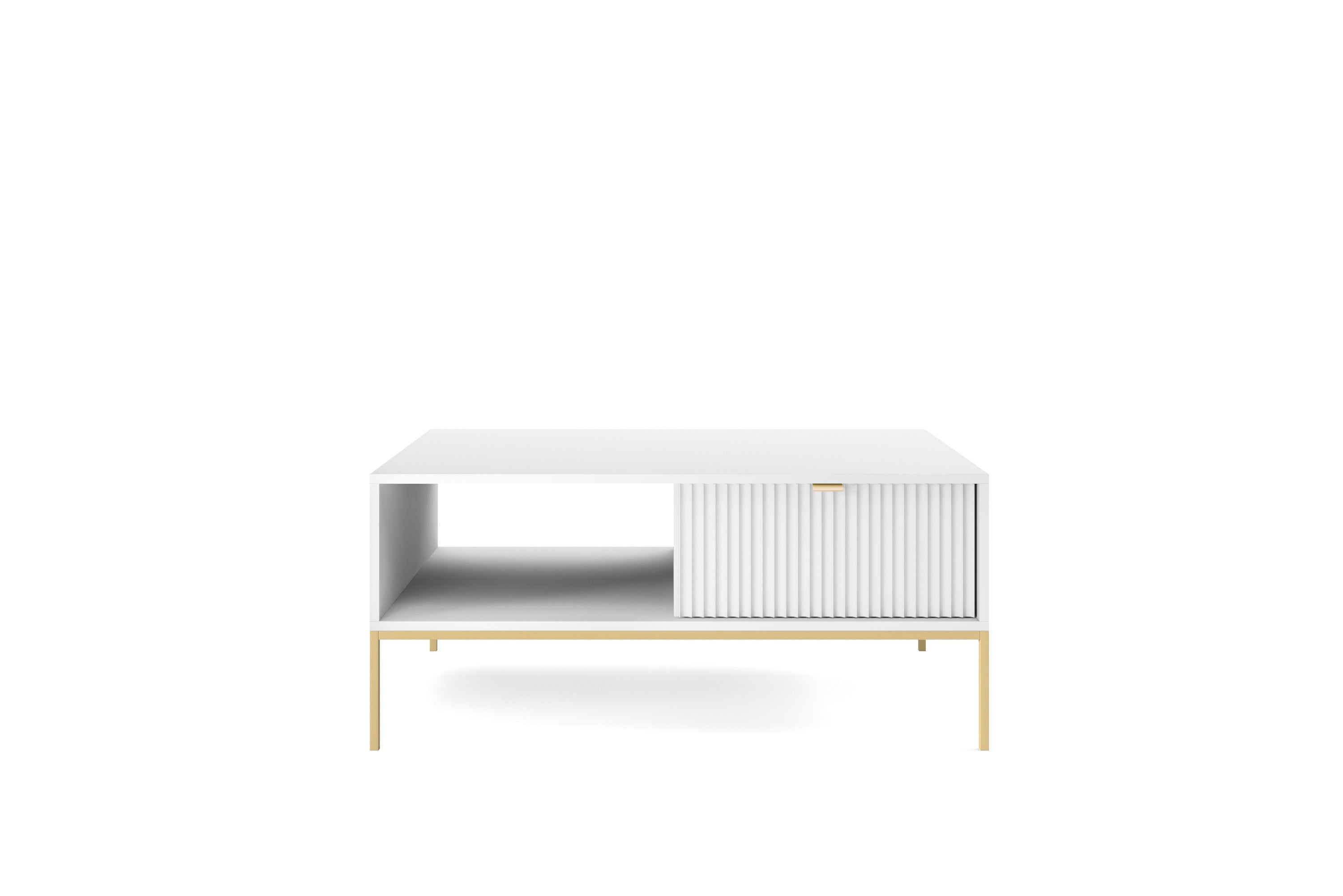 Couchtisch Nova Weiß – Modernes Design und praktische Funktionalität