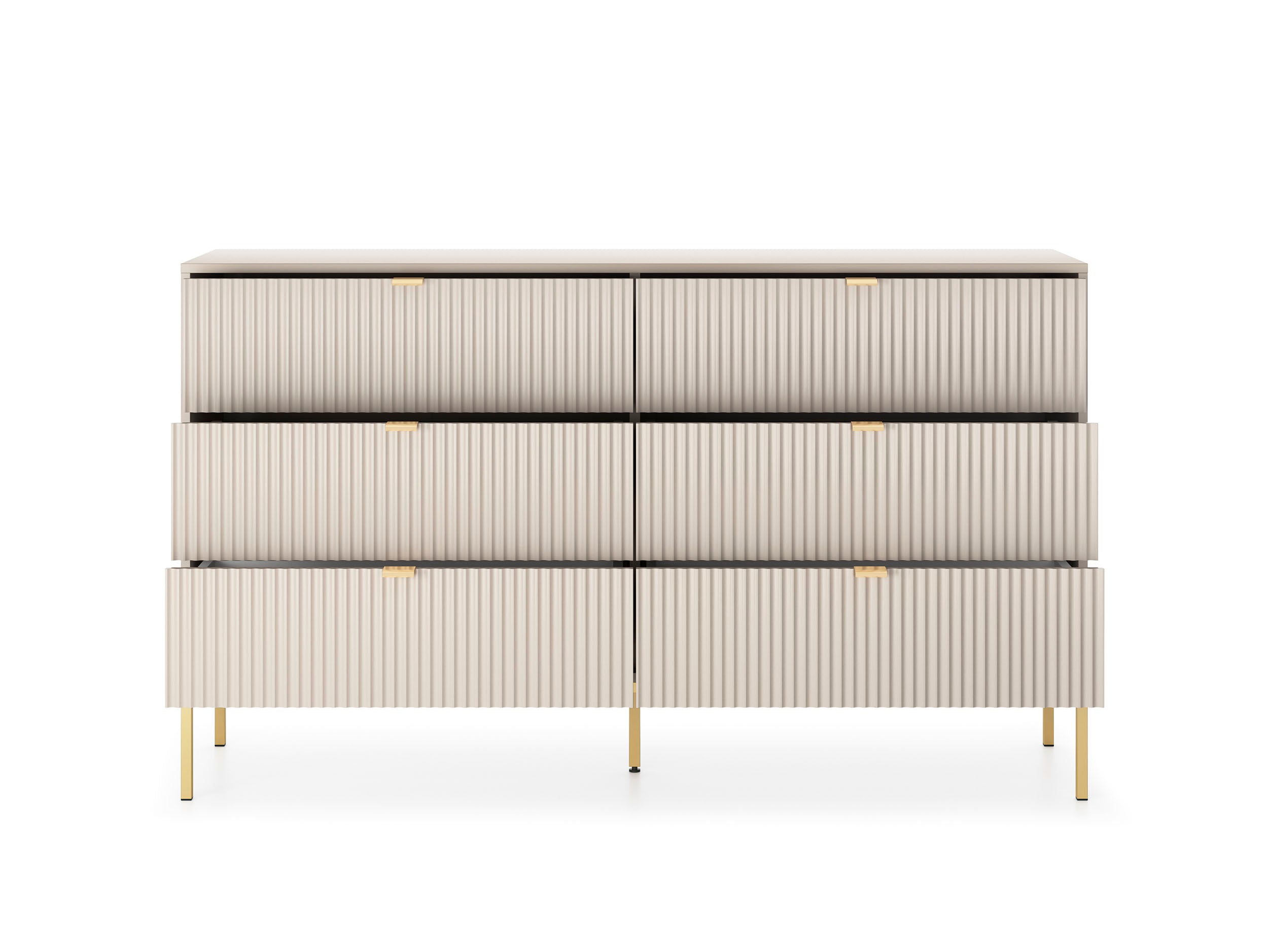 Nova Kommode Kaschmir – Eine Fusion aus moderner Eleganz und praktischem Stauraum