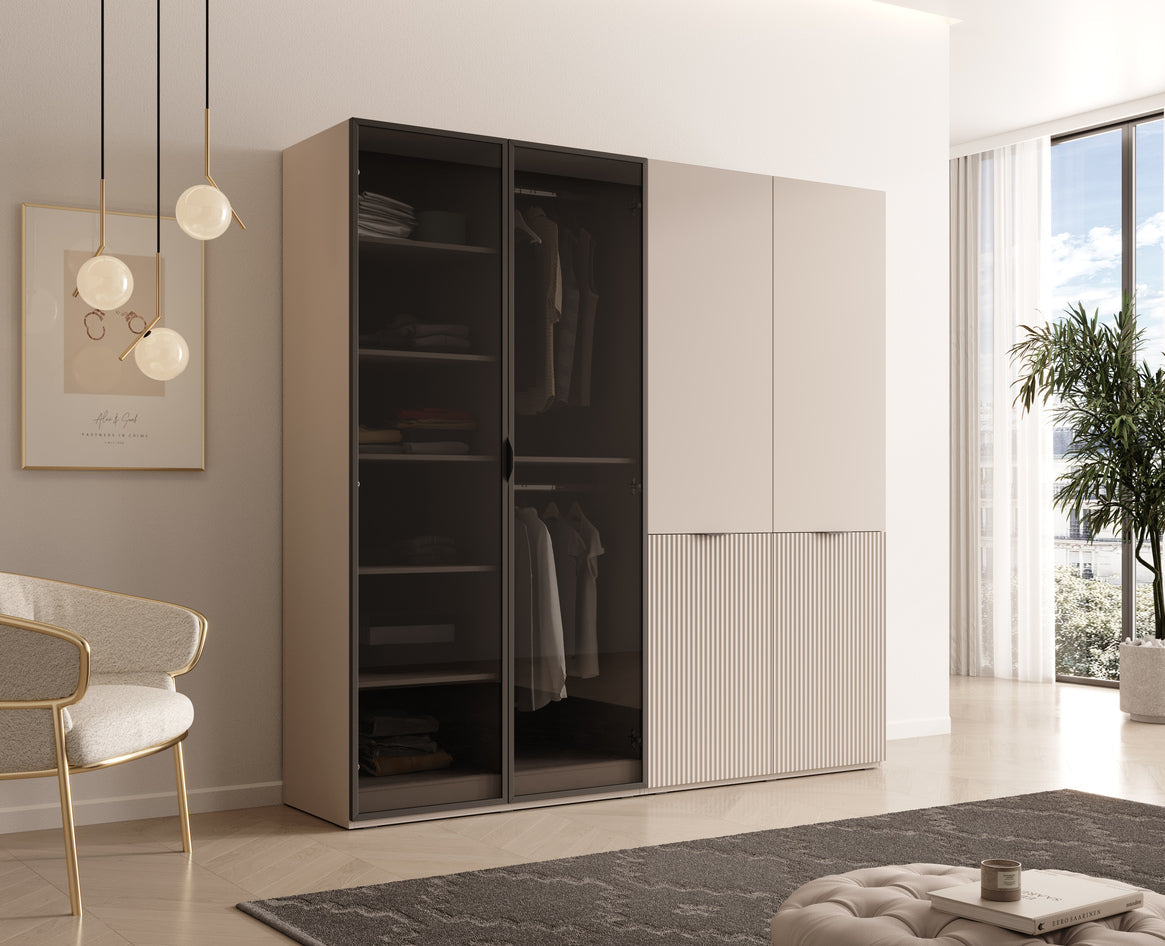PI Sandbox Modular 2-Door Wardrobe – Antisol Cashmere