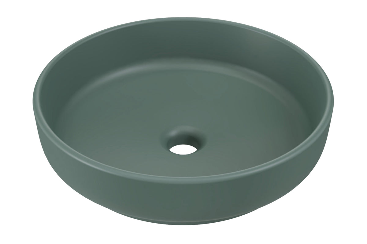 Waschtisch River – Matt Tannengrün, 40 cm