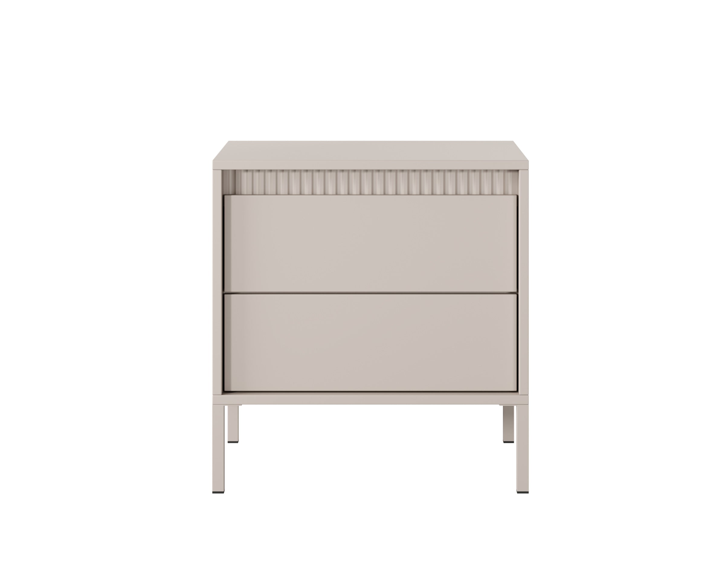 Lask Senso – Bedside Table Beige