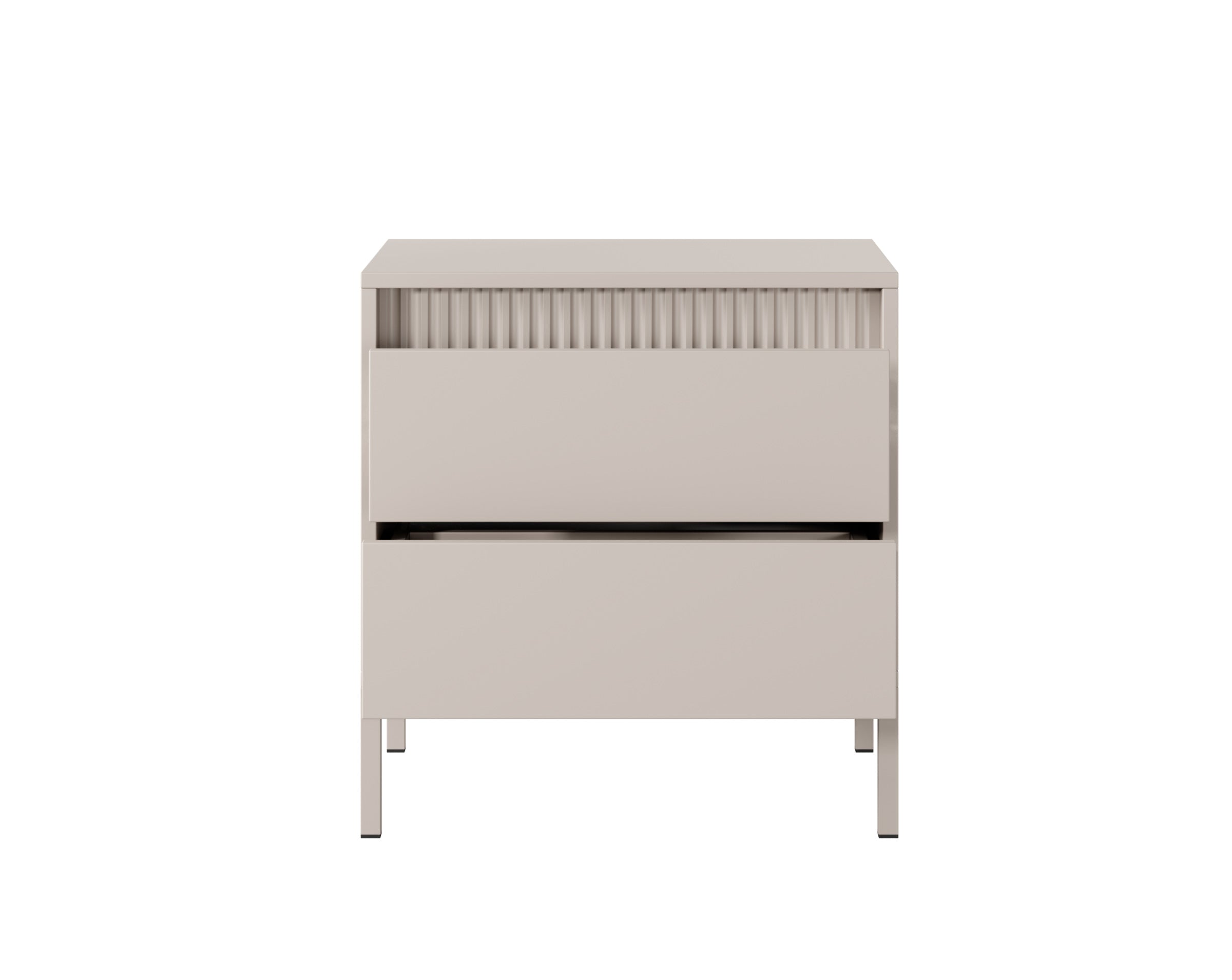 Lask Senso – Bedside Table Beige