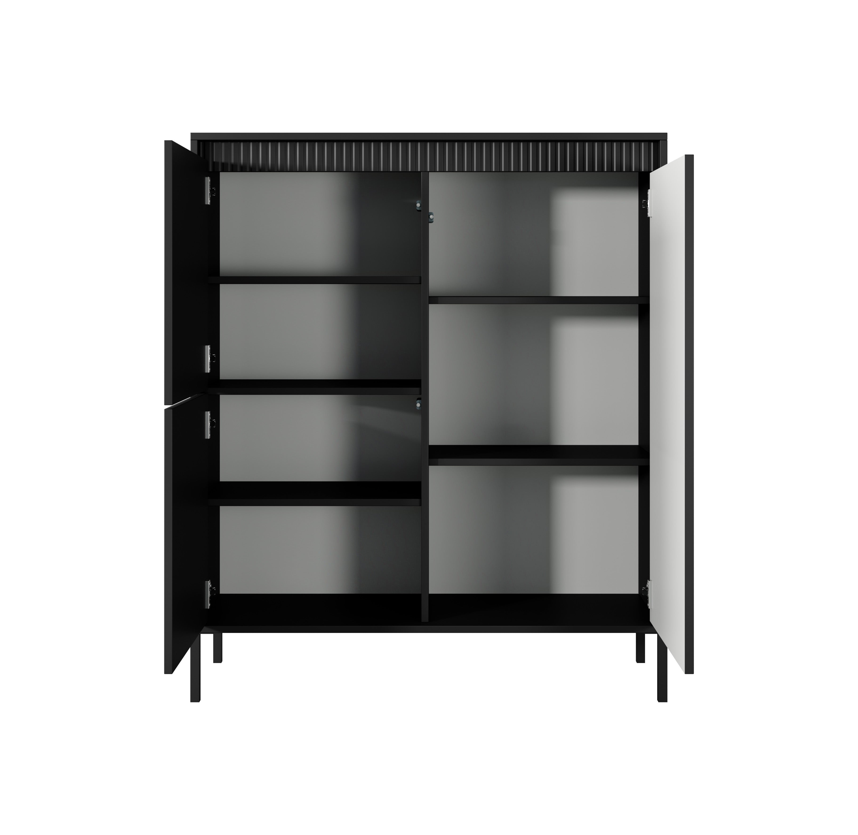 Lask Senso – High Sideboard 104 cm Black