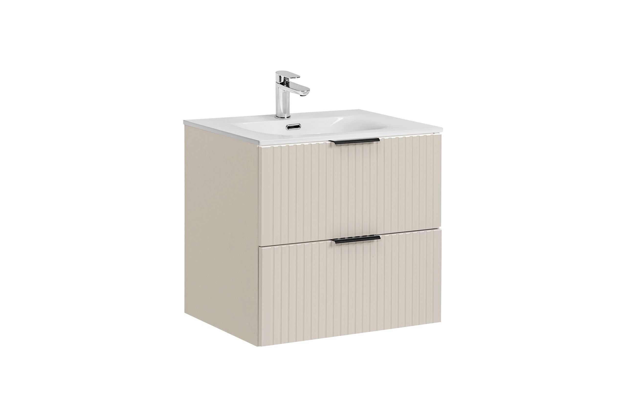Adel Cashmere Badezimmer mit Hochschrank 60 cm Sky SET-ADC