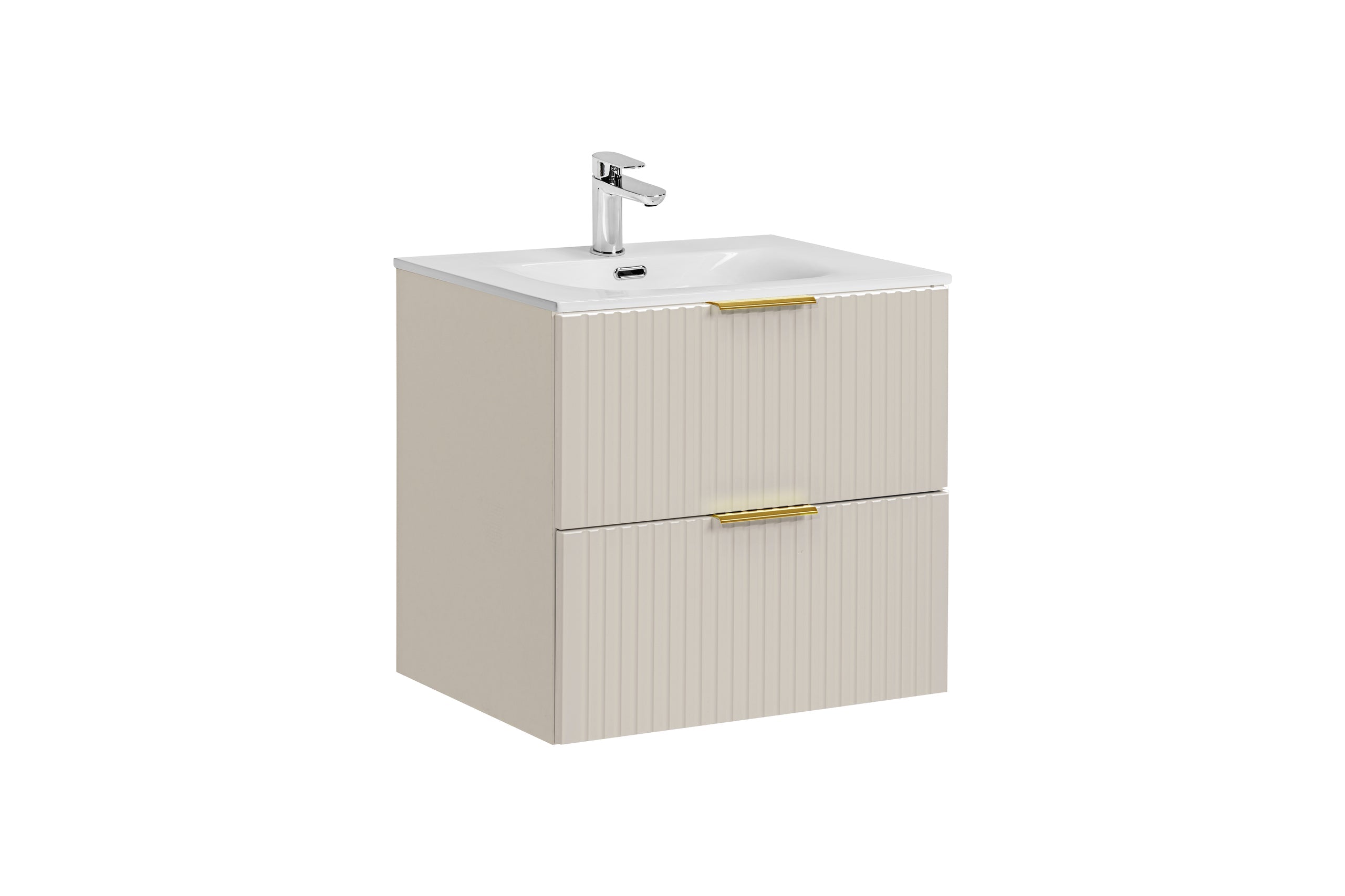 Adel Cashmere Badezimmer mit Hochschrank 60 cm Sky SET-ADC