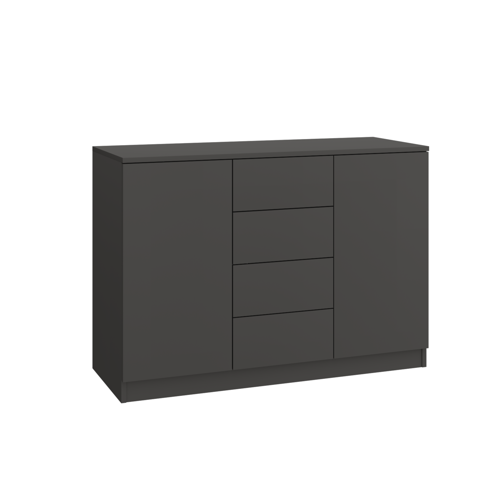 SLEEP VARIA Customizable Bedroom Build-in System – Oiled Oak / Graphite