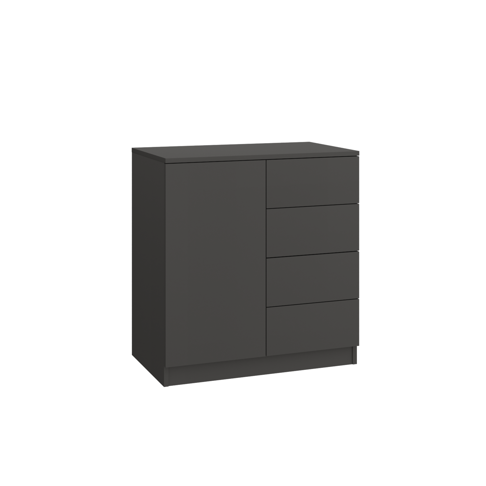 SLEEP VARIA Customizable Bedroom Build-in System – Oiled Oak / Graphite