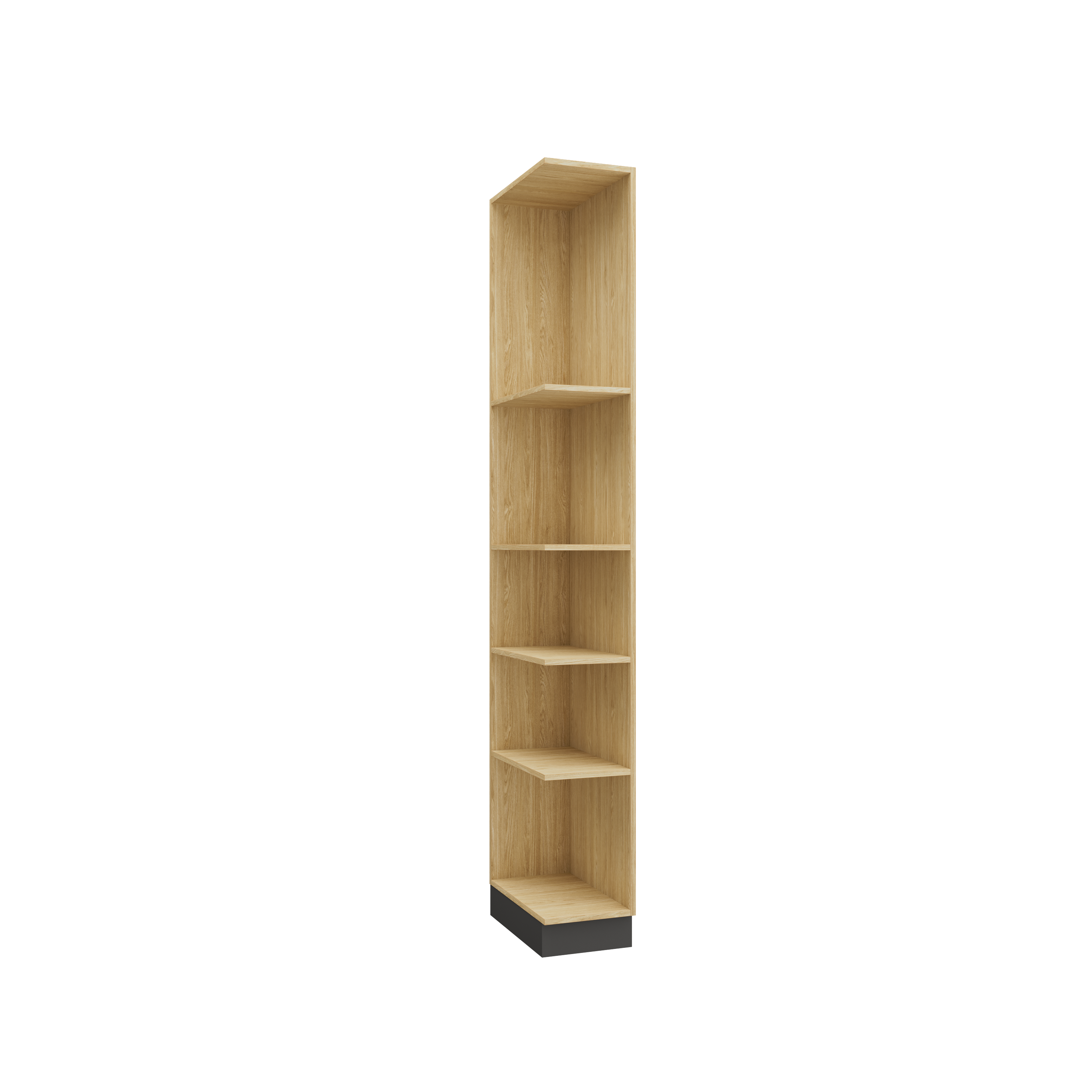 SLEEP VARIA Customizable Bedroom Build-in System – Oiled Oak / Graphite