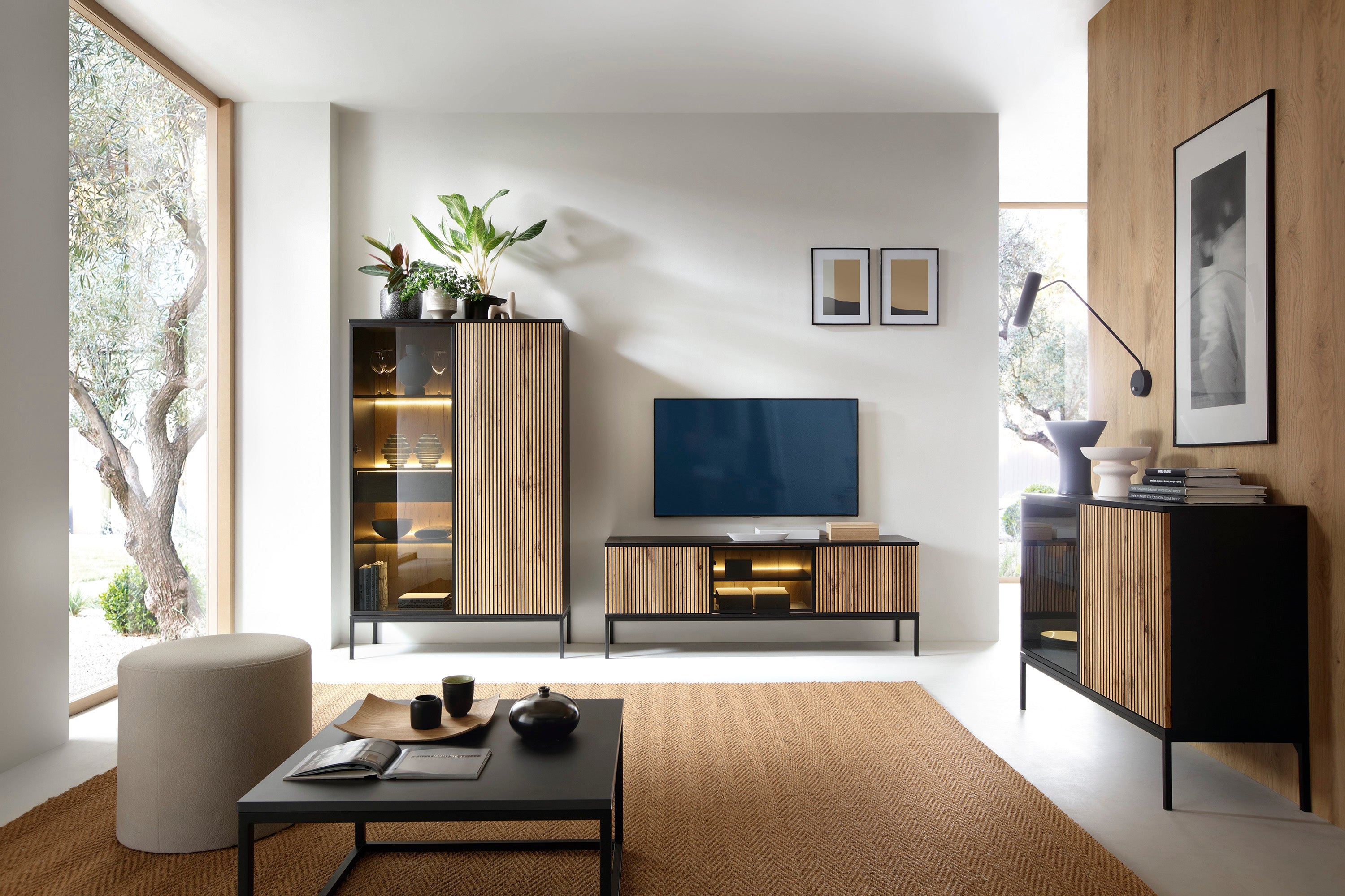 TV-Ständer Sento – Modernes Design und natürliche Eleganz