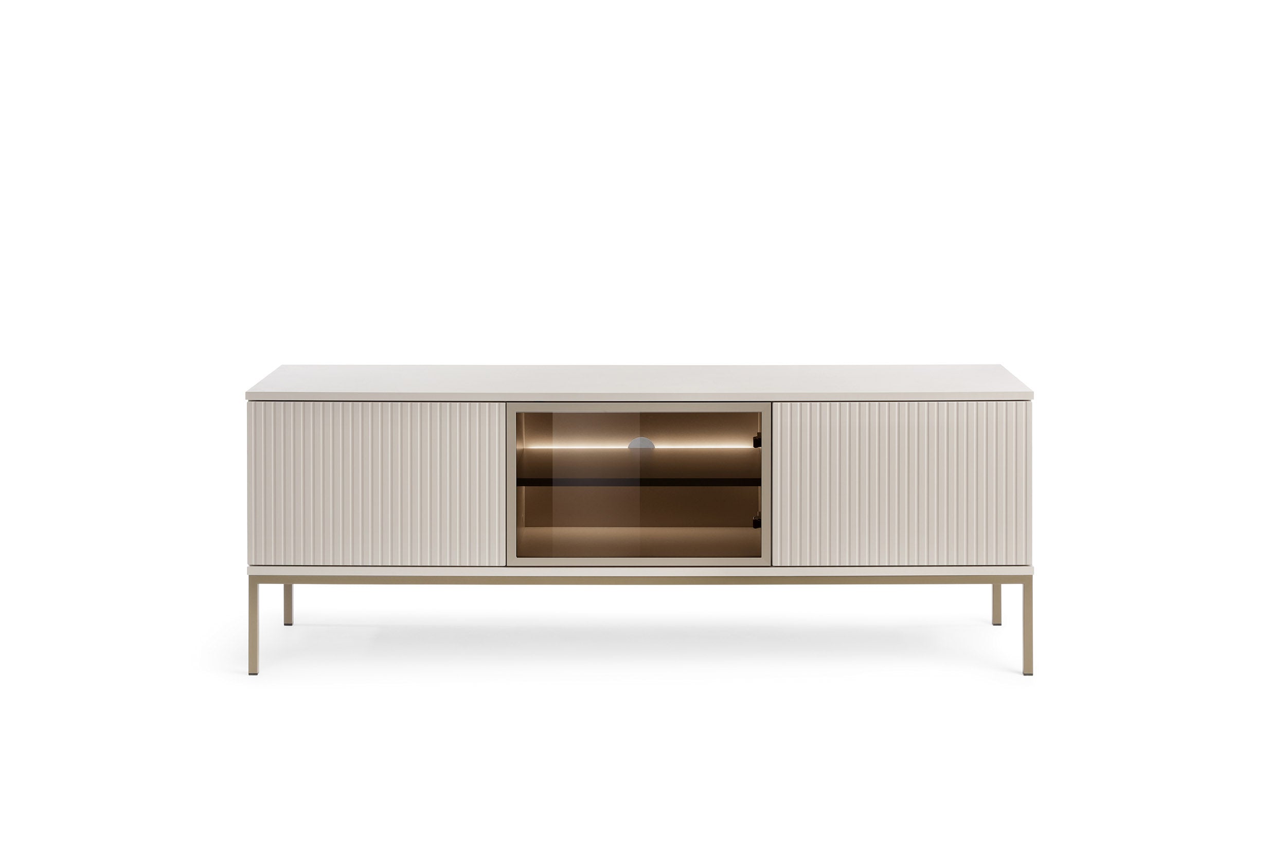 TV-Ständer Sento – Modernes Design und natürliche Eleganz Kaschmir