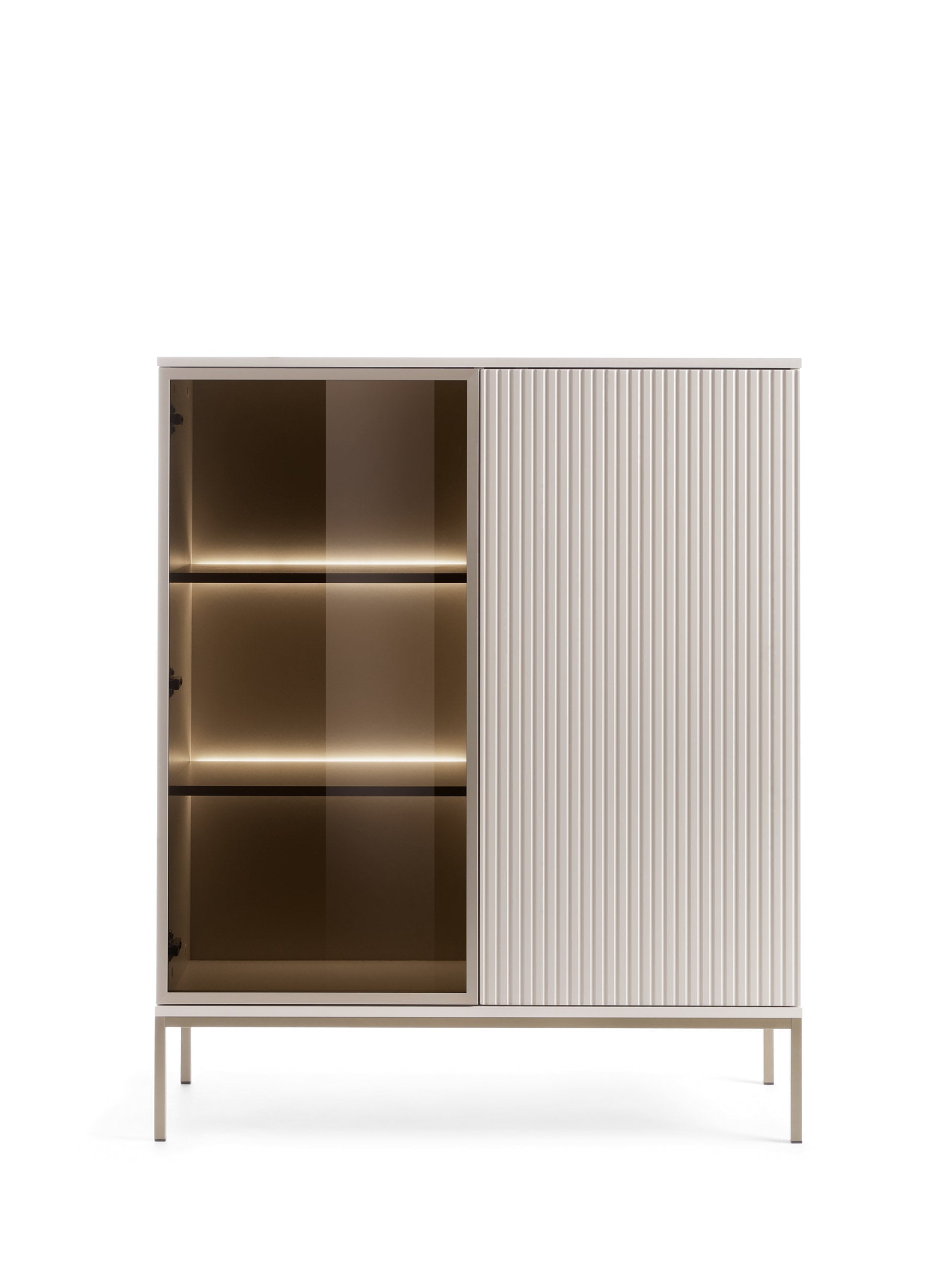 Sento Vitrine – Kompakte Eleganz mit funktionalem Design Cashemere