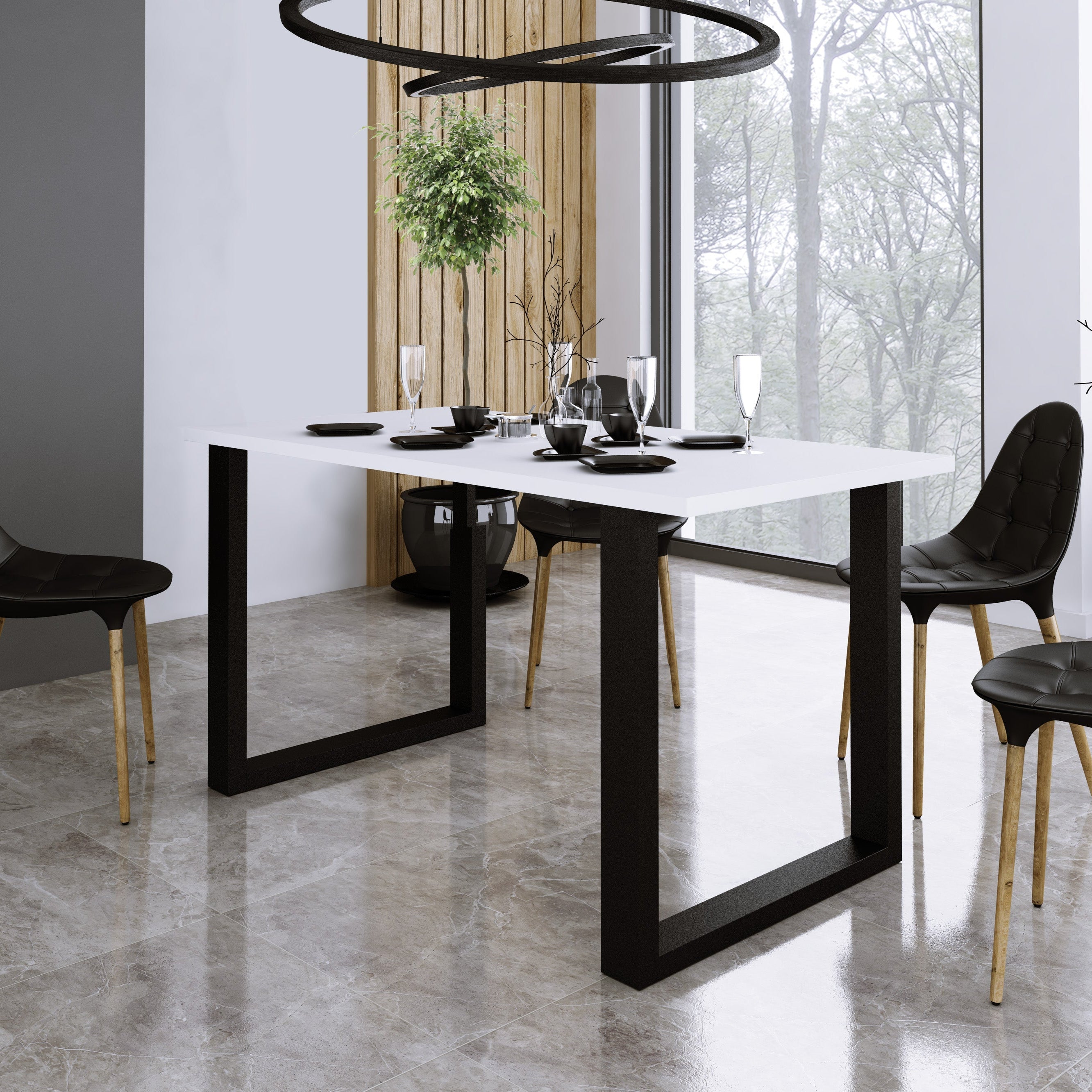 LE Imperial Table, White 138 x 90 cm