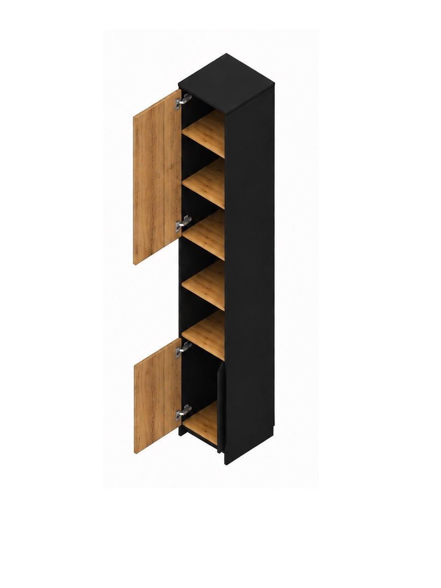 Genius Wardrobe 45 cm Open 3D with Shelves