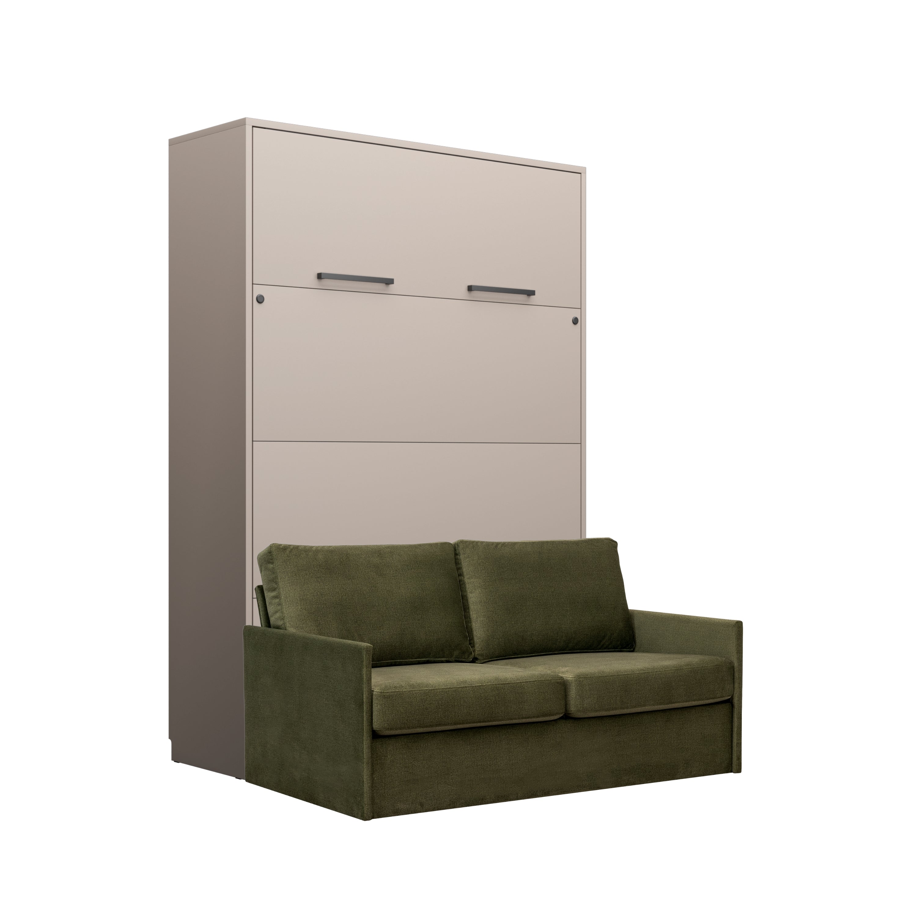 Genius Schrankbett mit Sofa Congo – für Matratzen 140 x 200 cm
