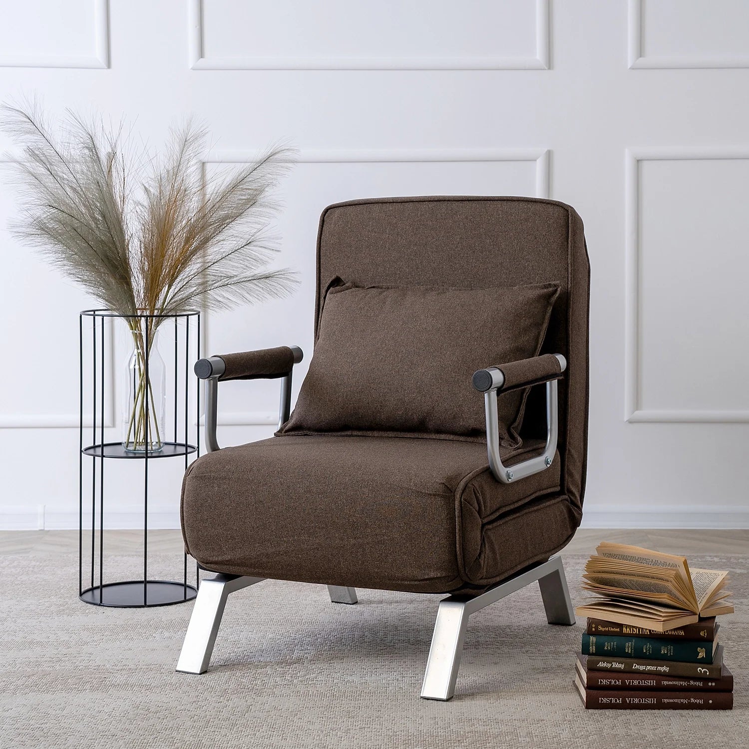 Elite BART Brown Armchair Bed
