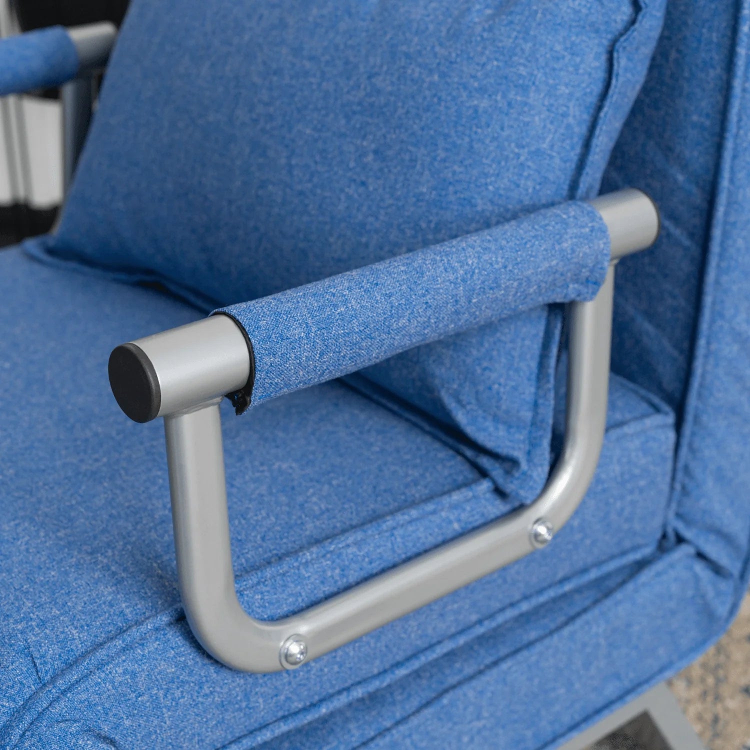 Elite BART Blue Armchair Bed