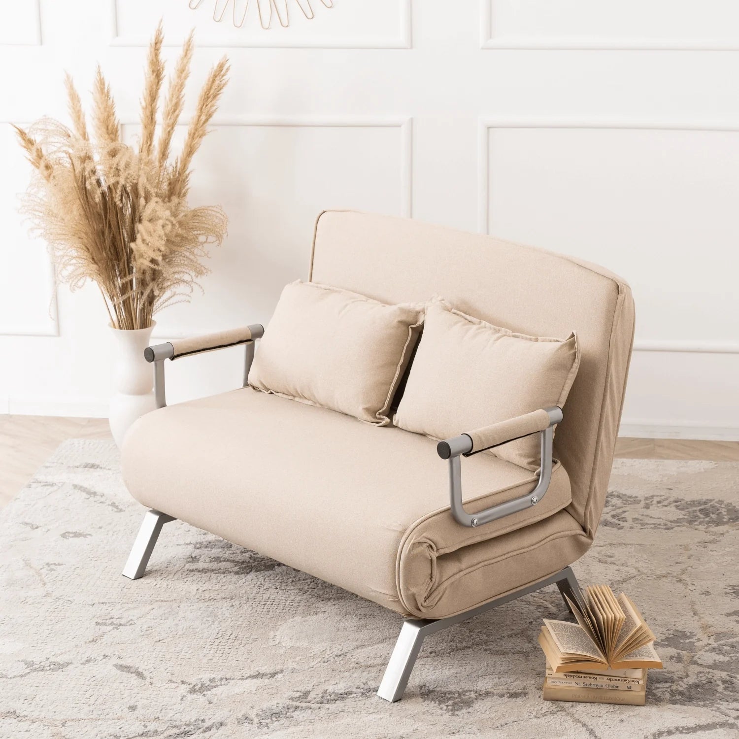 Elite BART 2 Beige Two-Seater Armchair