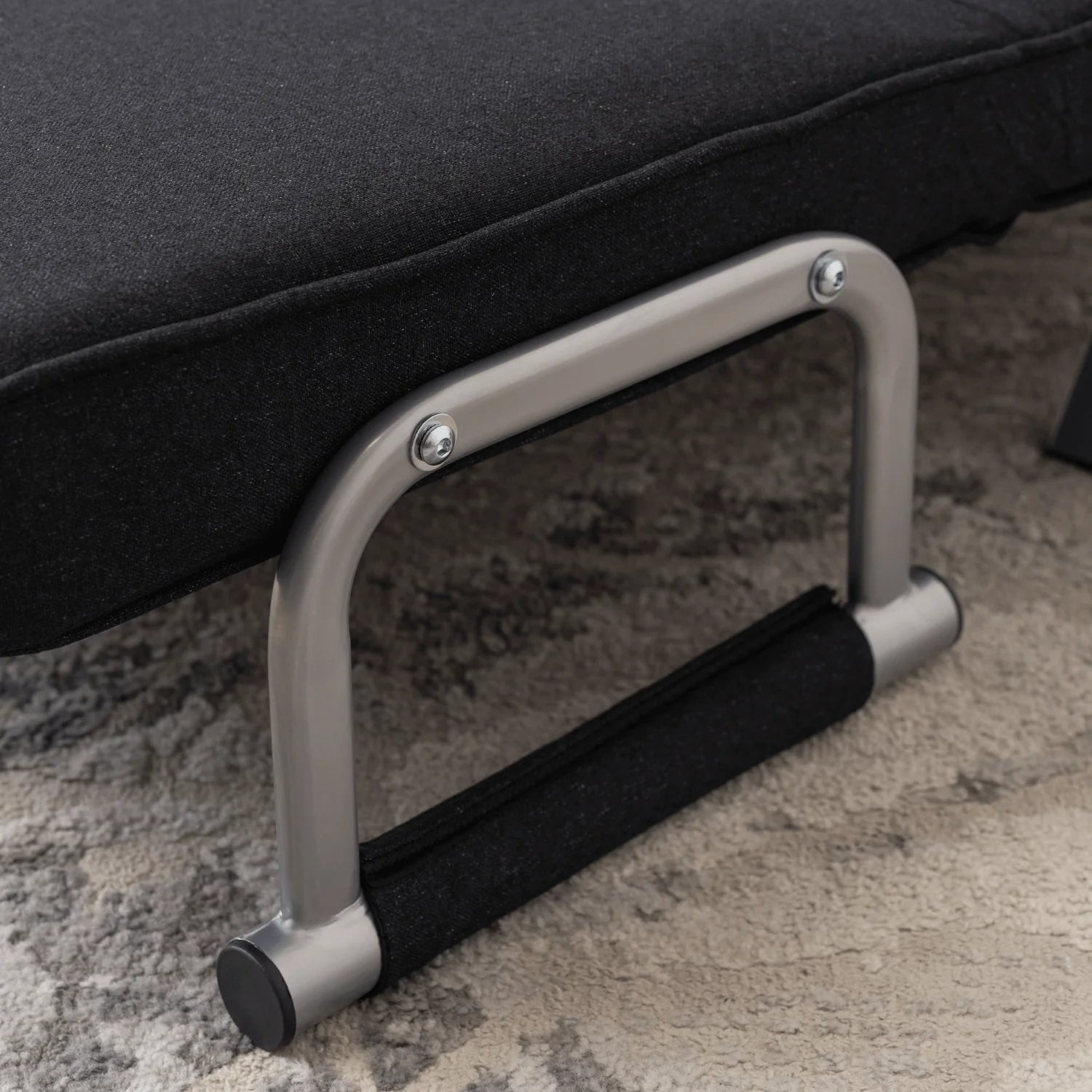 Elite BART 2 Schwarzer Zweisitzer-Sessel