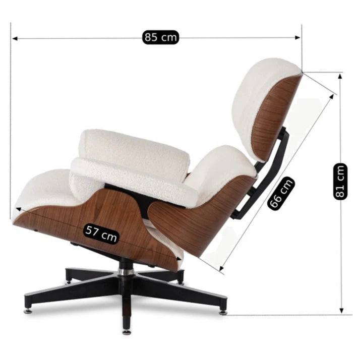 Elite PALERMO White Boucle