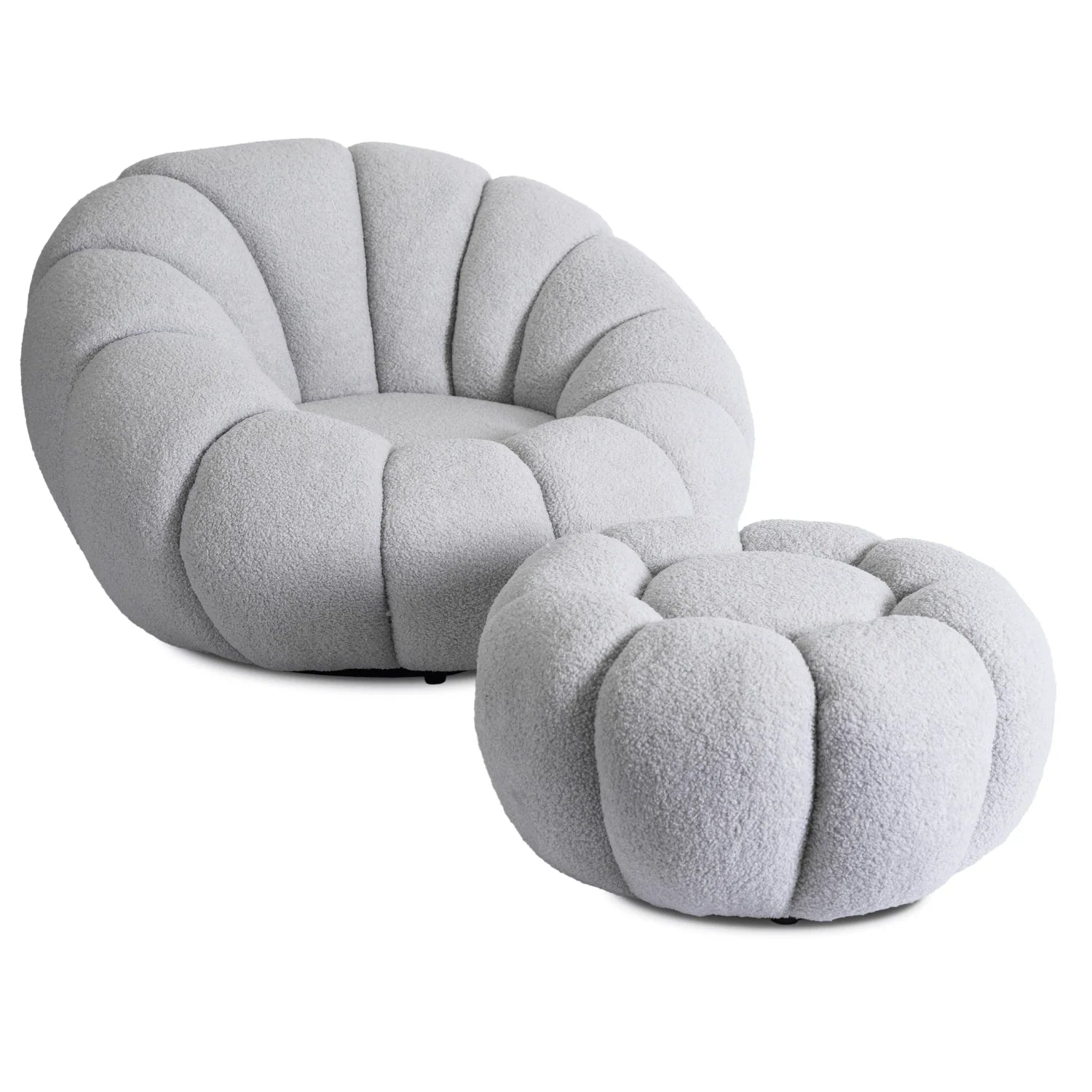 Elite PETTIT Gray Armchair Set