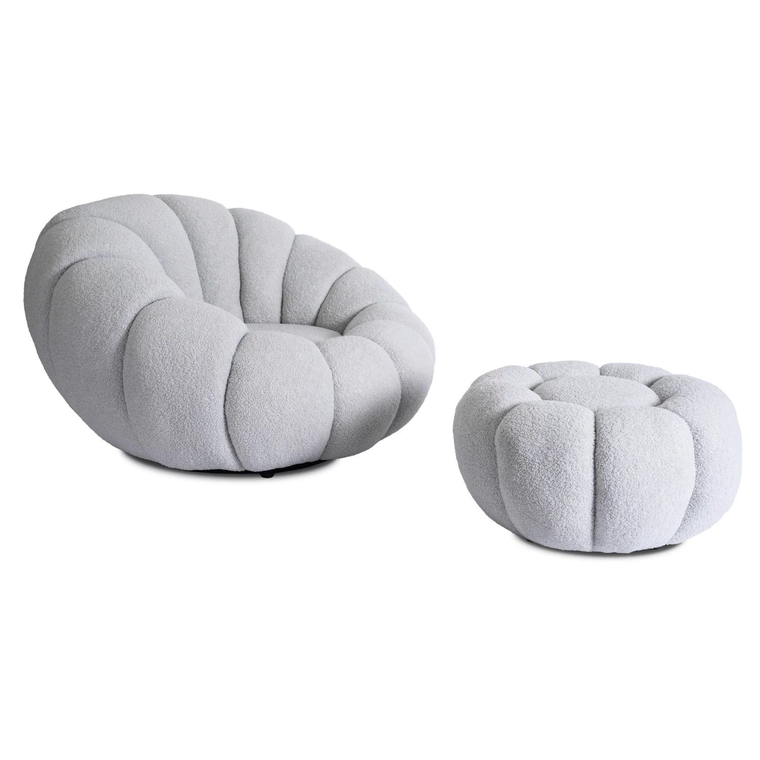 Elite PETTIT Gray Armchair Set