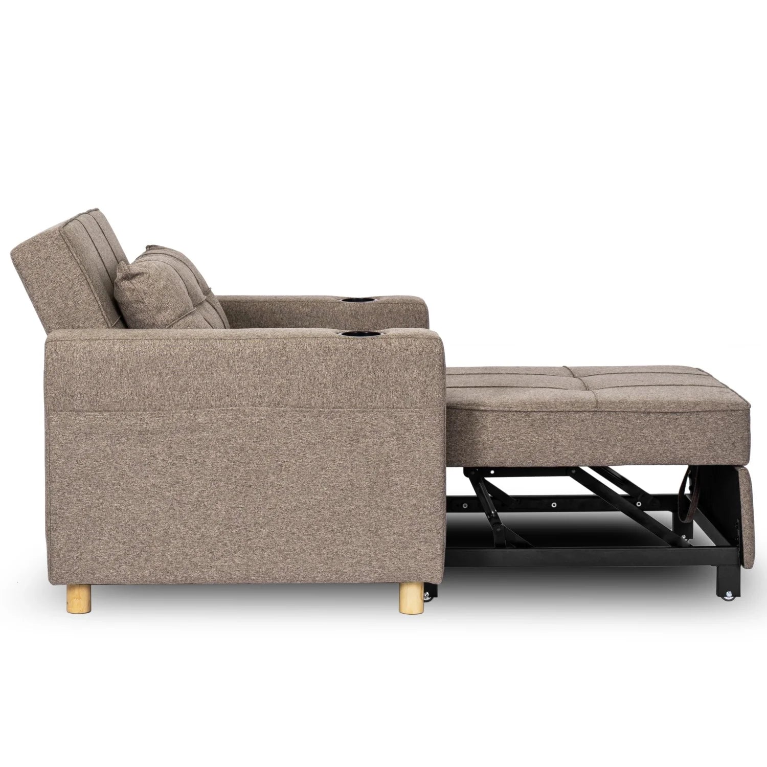 Elite SOLOR Beige Armchair Bed