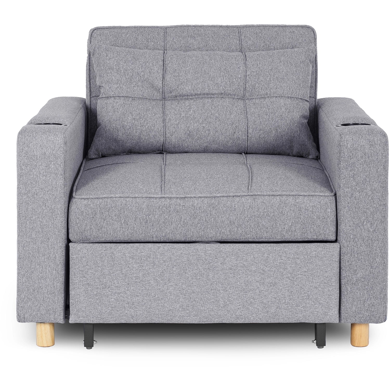 Elite SOLOR Grey Armchair Bed