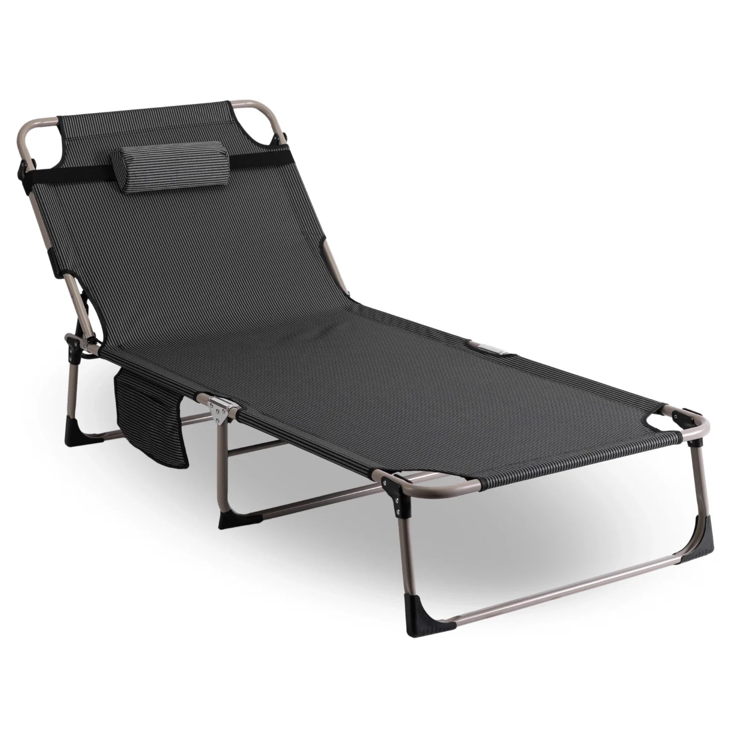 Elite VENUS Grauer Liege-Gartenstuhl – Ultimativer Komfort und Entspannung
