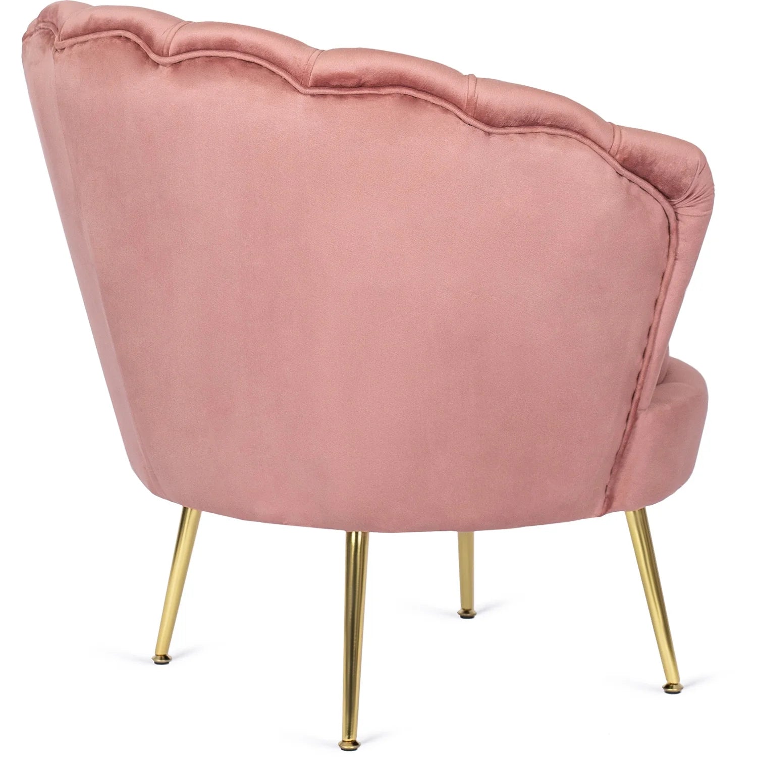 Elite ANGEL Pink Velvet Armchair