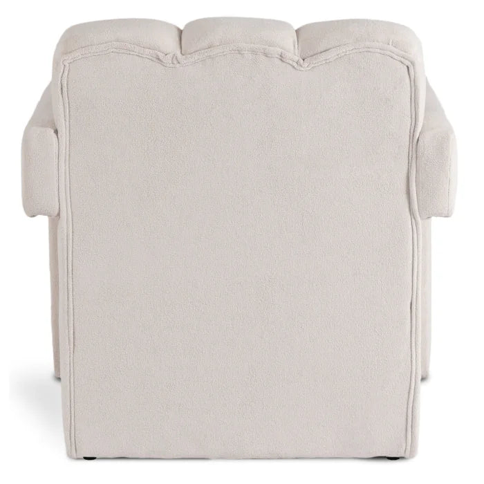 Elite BENDER Lounge Armchair for Living Room- Cream Modern