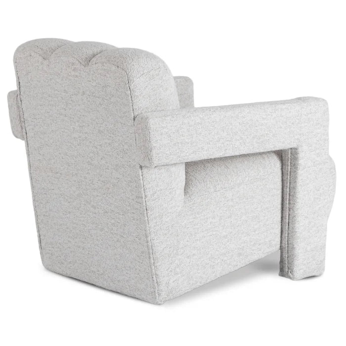 Elite BENDER Lounge Armchair for Living Room- Grey Modern