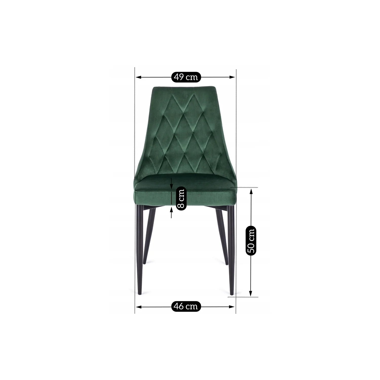 Elite CORK Green Velvet Chair – A Touch of Luxury & Comfort
