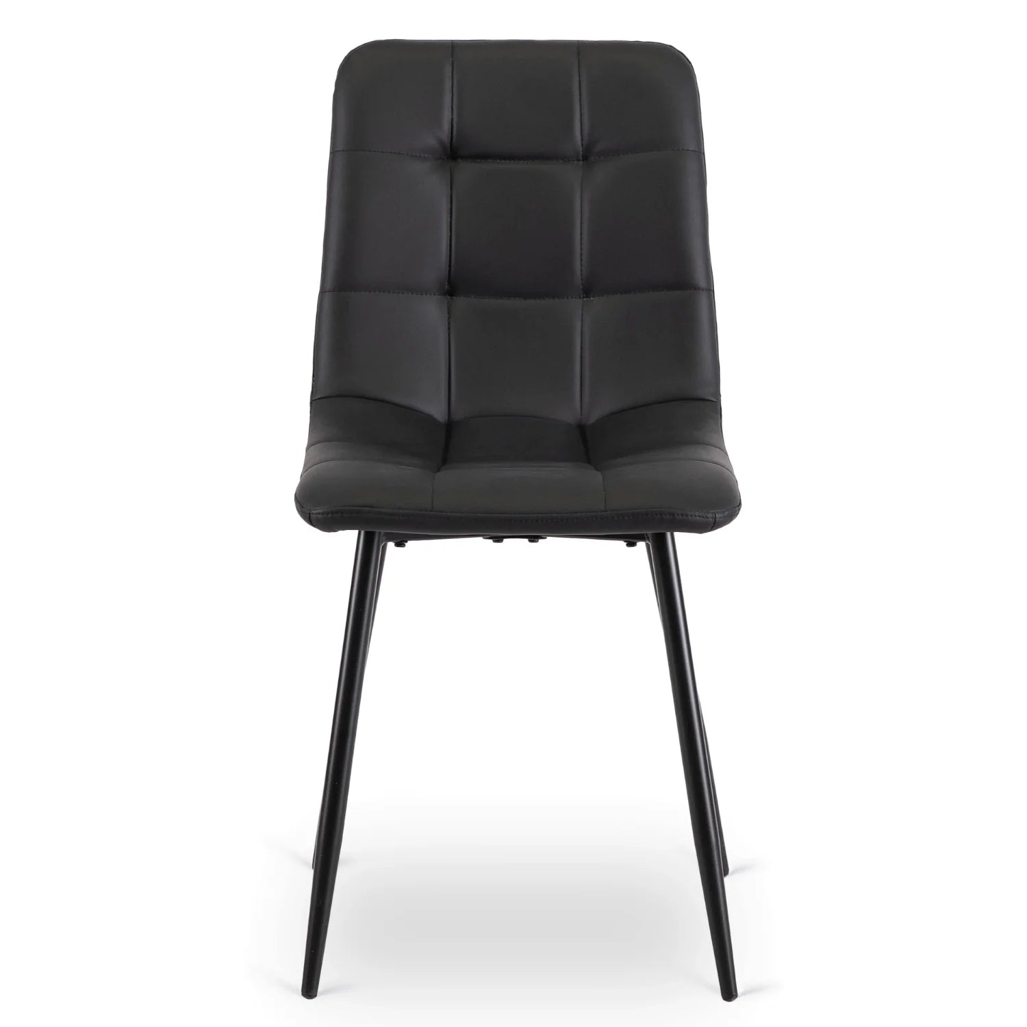 Elite DALVIN Black Eco-Leather Chair – A Modern Classic in Comfort & Style
