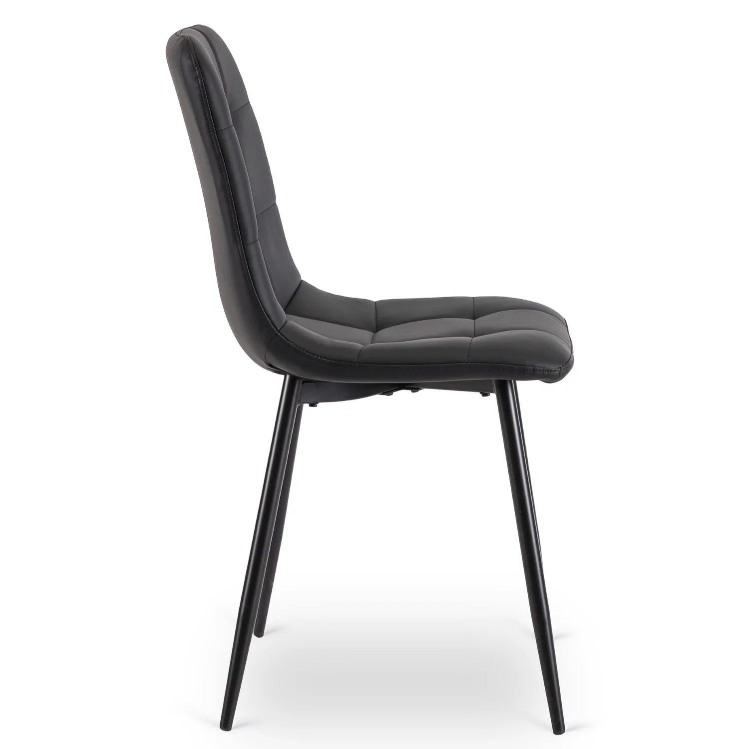 Elite DALVIN Black Eco-Leather Chair – A Modern Classic in Comfort & Style