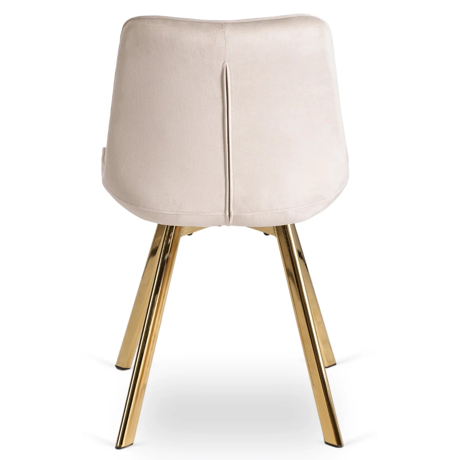 Elite DEVI Cream Velvet Chair – A Touch of Luxury and Comfort