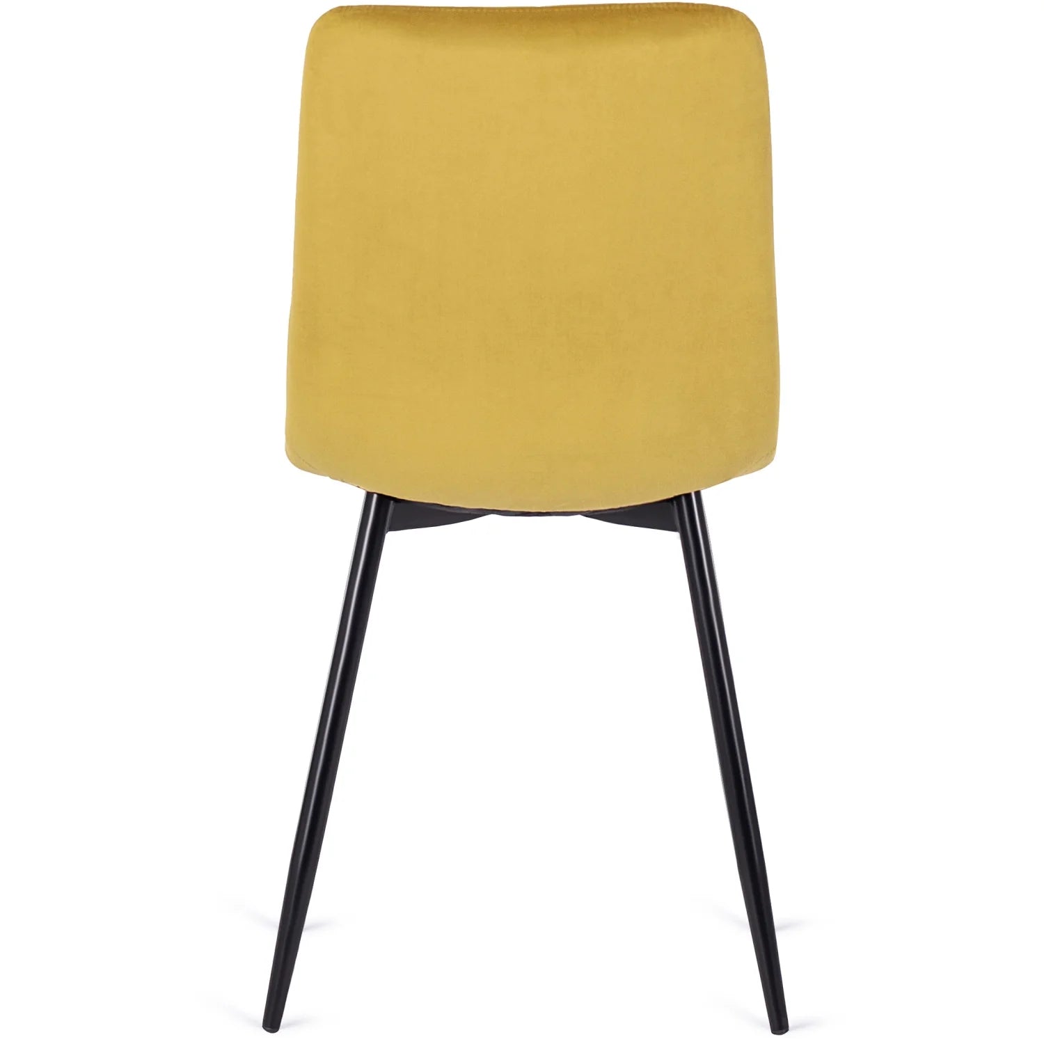 Elite IBIS Mustard Velvet Chair – Contemporary Elegance & Supreme Comfort