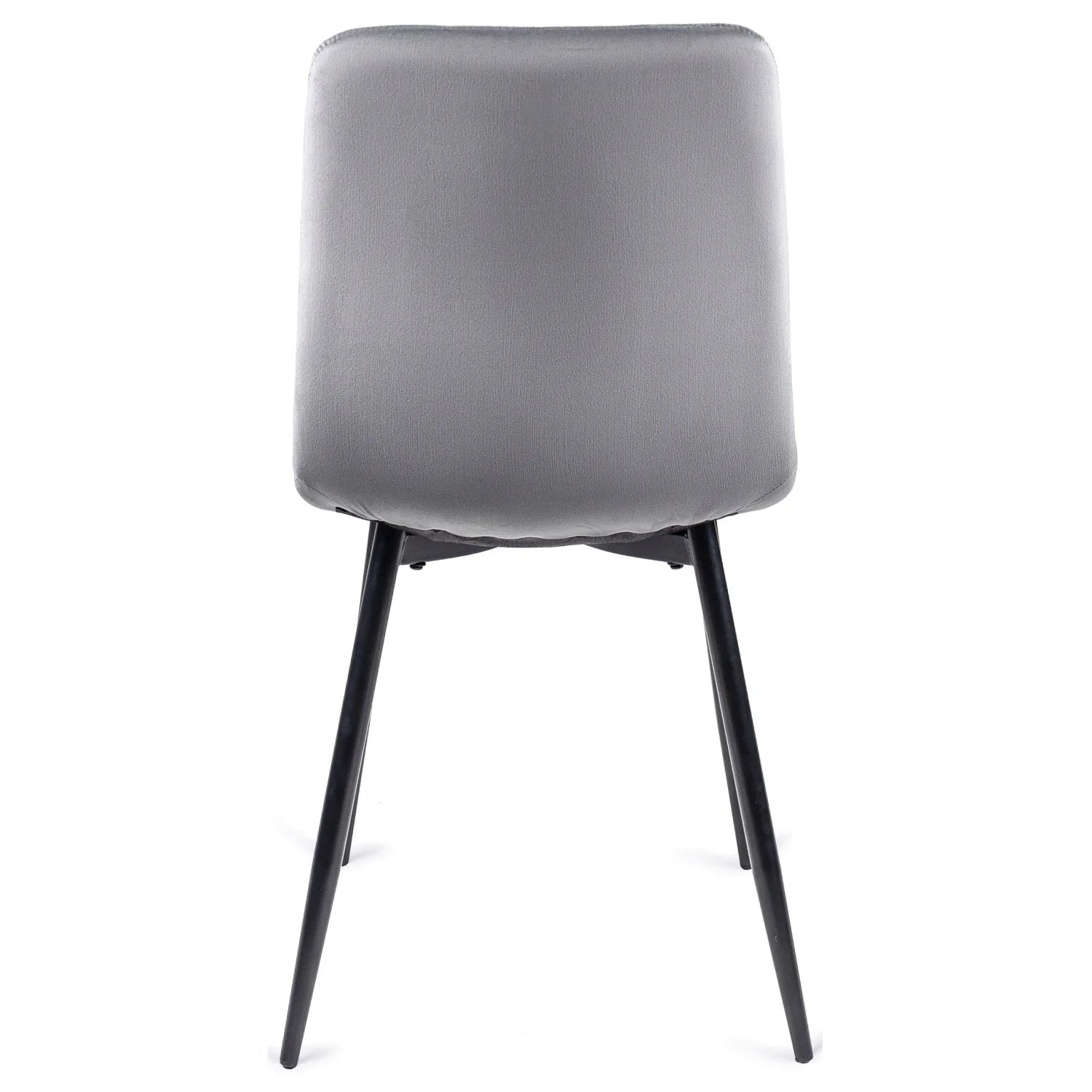 Elite IBIS Grey Velvet Chair – Modern Comfort & Timeless Style