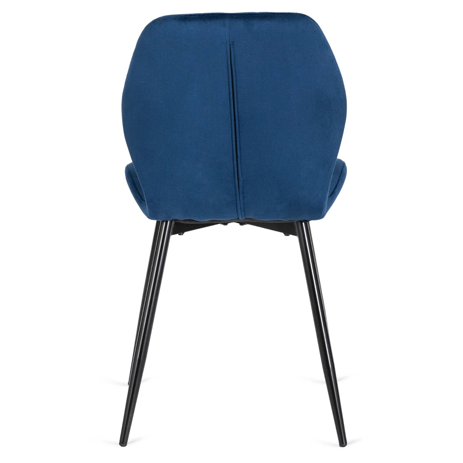 Elite LUCKY Navy Blue Velvet Chair – Timeless Elegance & Comfort