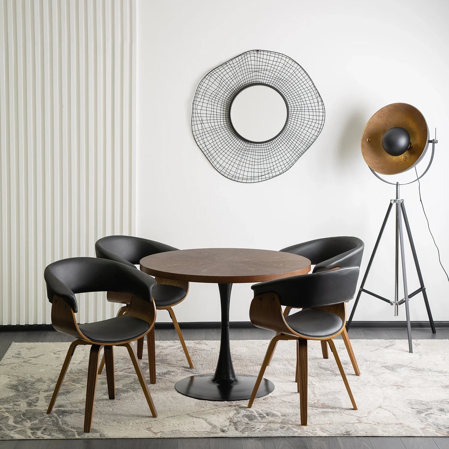 Elite OHIO Black Chair – A Fusion of Modern Elegance & Comfort